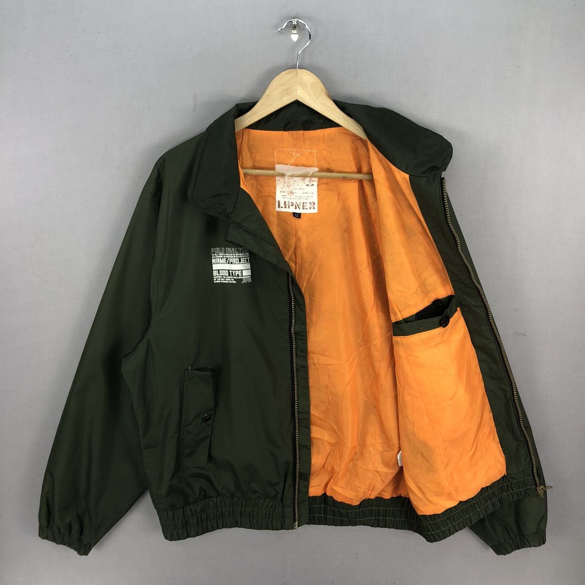 Japanese Brand Vintage Y2k Lipner Bomber Jacket Size US L / EU 52-54 / 3 - 1 Thumbnail