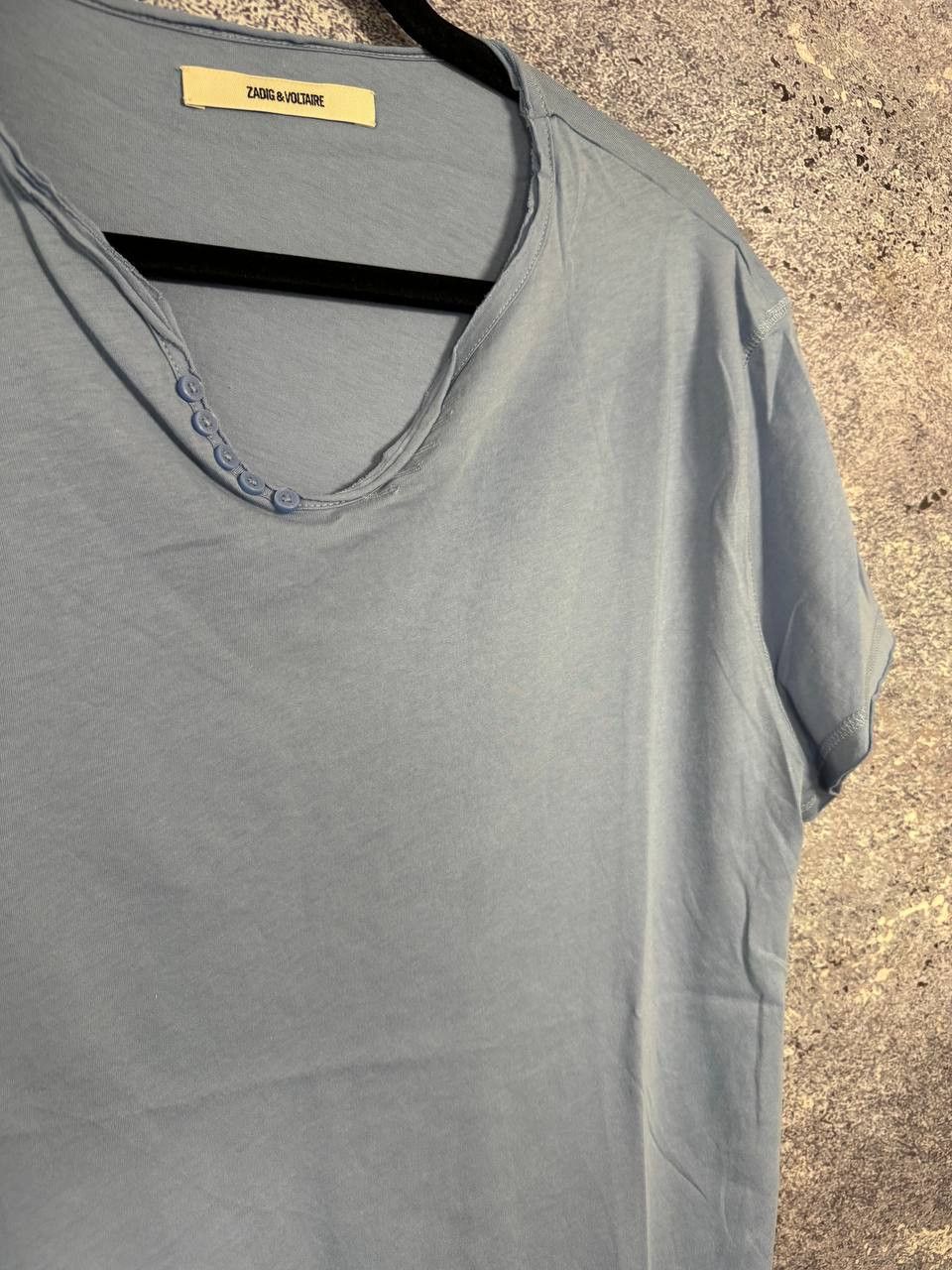Zadig & Voltaire Zadig & Voltaire V Neck T-Shirt Medium Oldmoney Size US M / EU 48-50 / 2 - 6 Thumbnail
