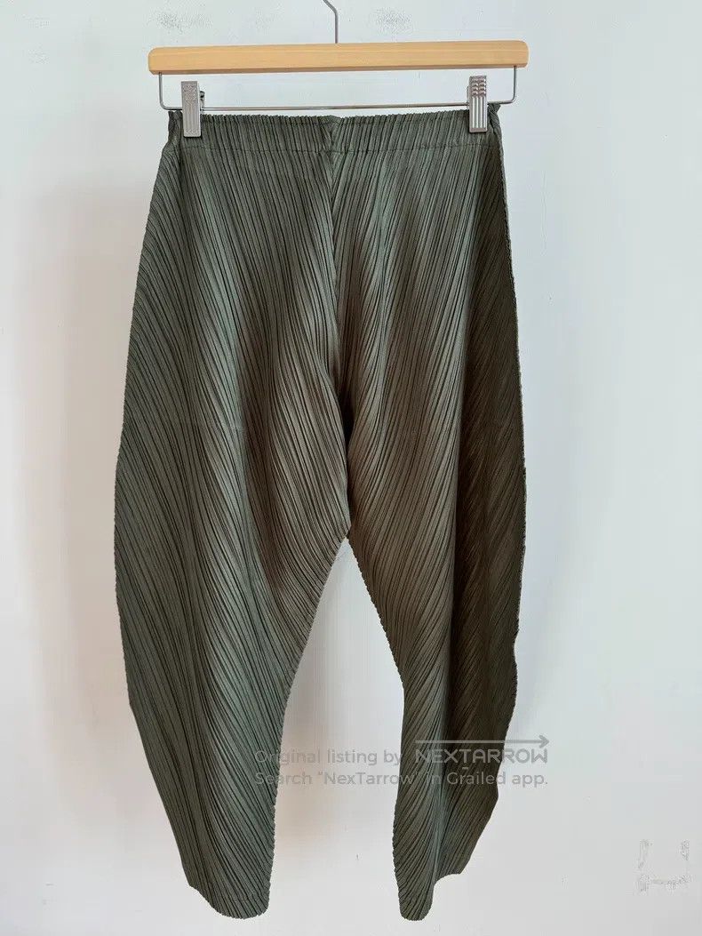 Issey Miyake Issey Miyake size:3 Gray Pleated Trousers Size 23" - 2 Thumbnail