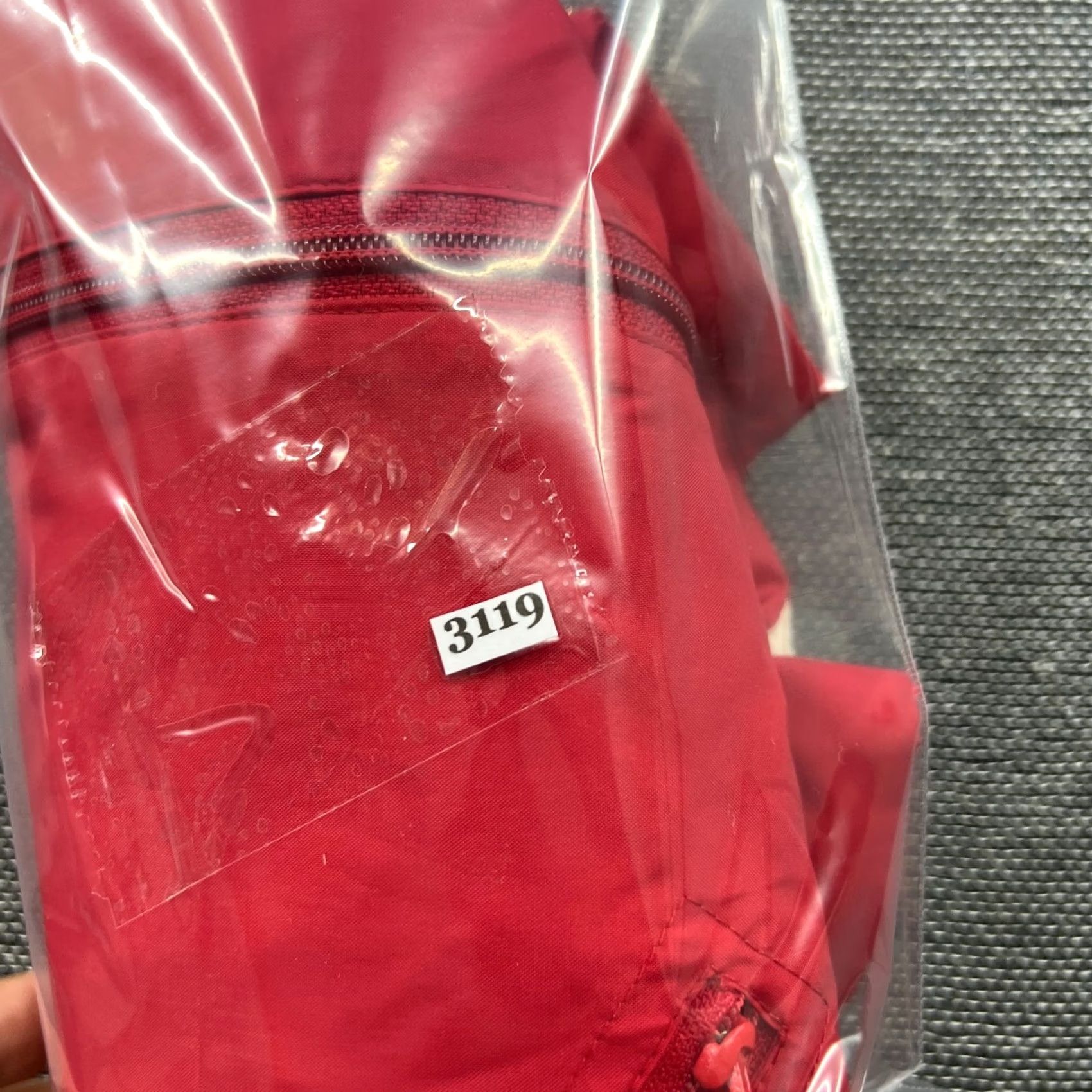 Adidas VINTAGE adidas 90s Rain Jacket Womens S Red Hooded Lightweight Windbreaker Waterproof Zip Pockets Adult Womens Size S / US 4 / IT 40 - 2 Thumbnail