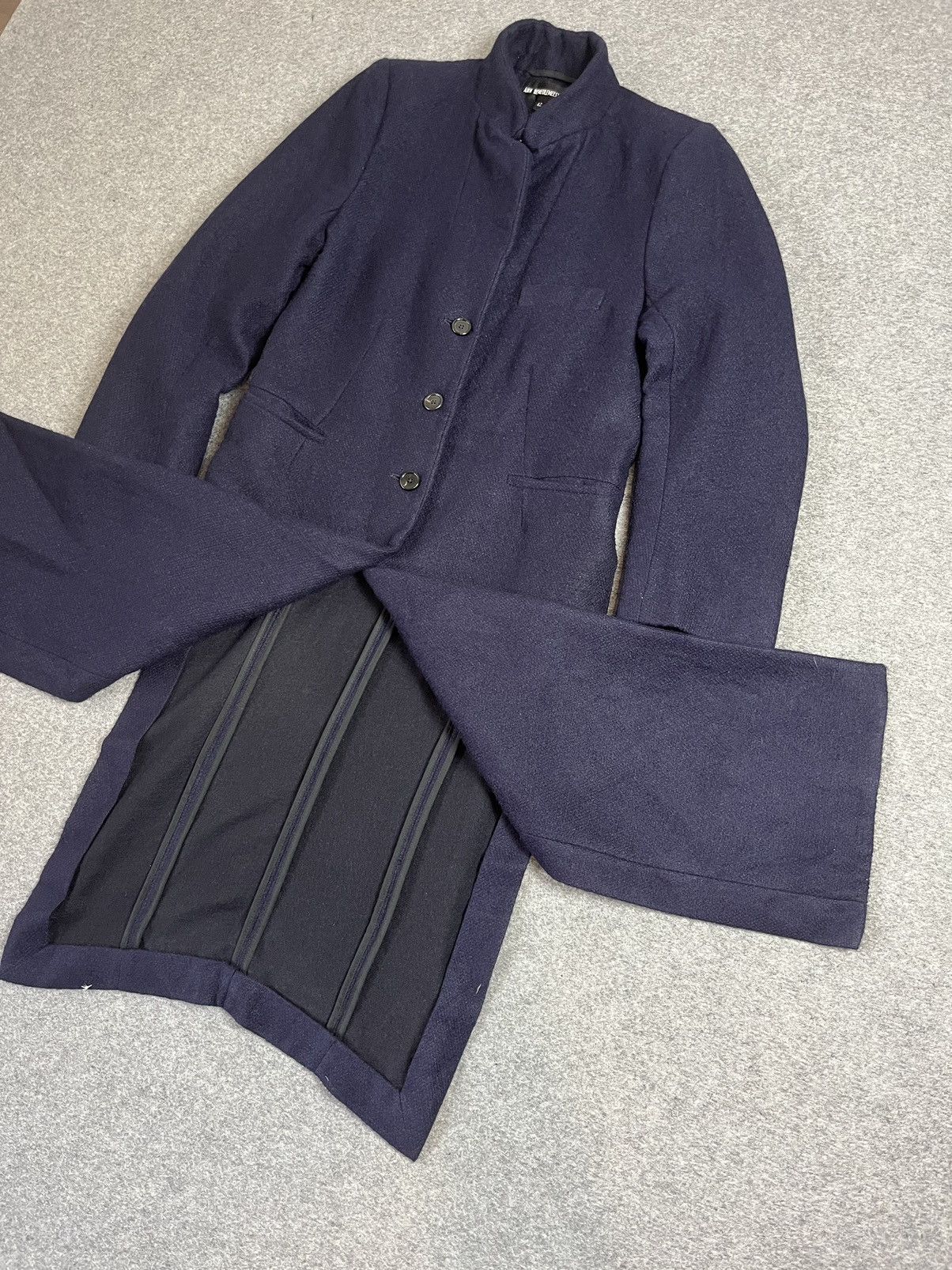Ann Demeulemeester Ann Demeulemeester mohair coat Size M / US 6-8 / IT 42-44 - 3 Thumbnail