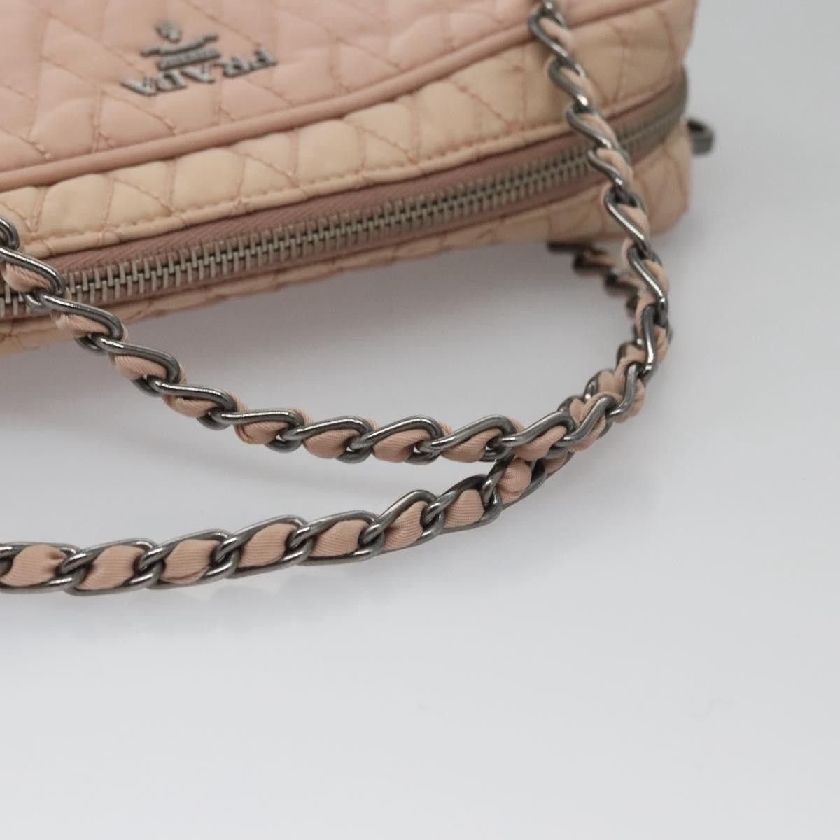 Prada PRADA Hand Bag Nylon Pink Size ONE SIZE - 8 Thumbnail