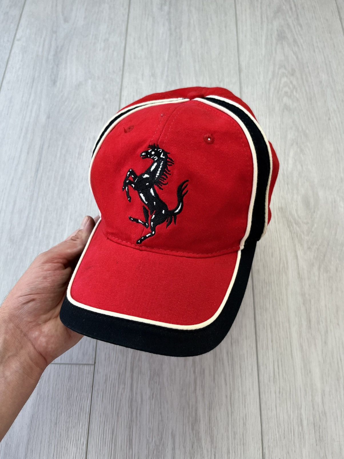Ferrari Vintage Ferrari Cap Big Logo Racing Y2K Schumacher 90s 00s Size ONE SIZE - 2 Thumbnail