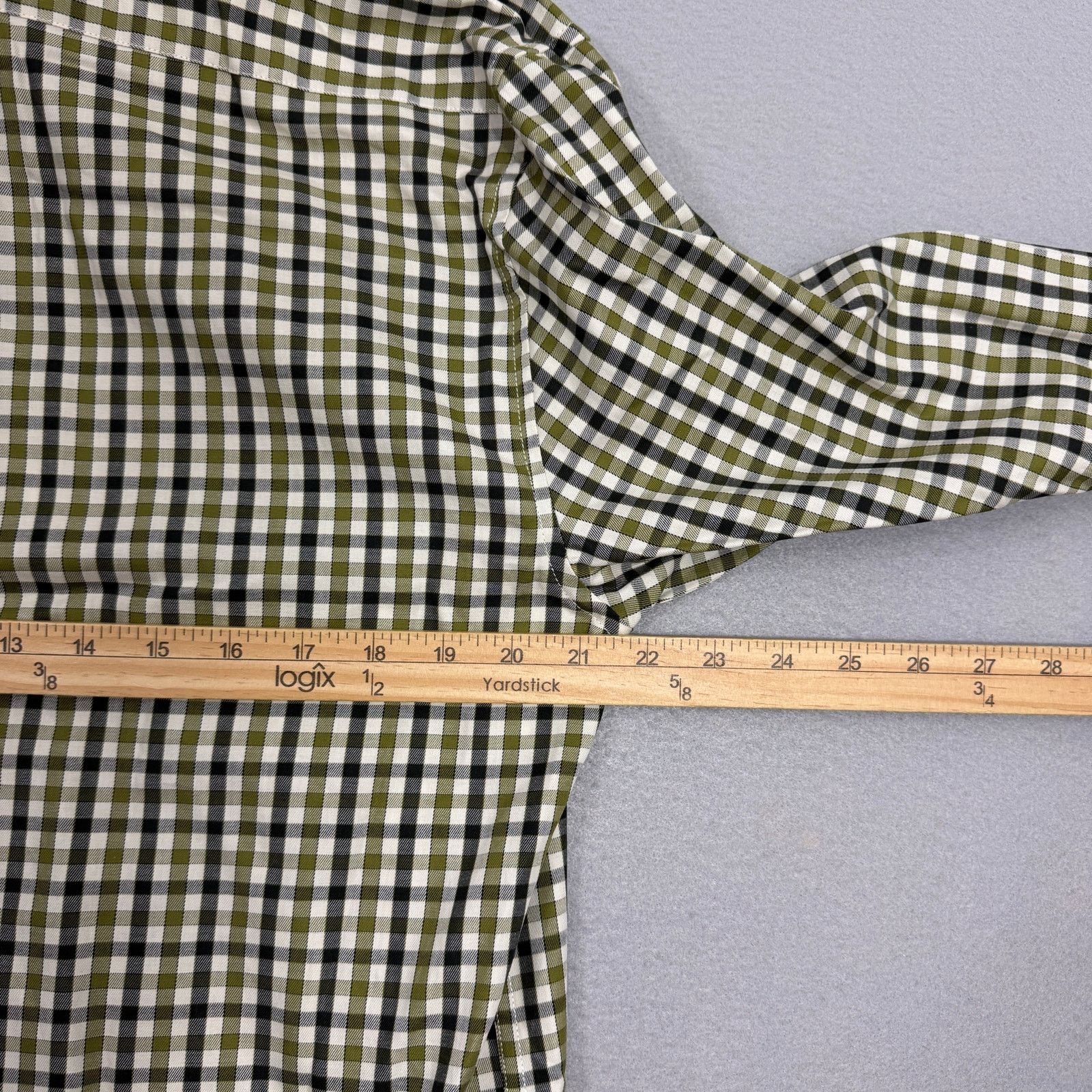Barbour Barbour Button Down Shirt Medium Green Plaid Long Sleeve Size US M / EU 48-50 / 2 - 7 Thumbnail