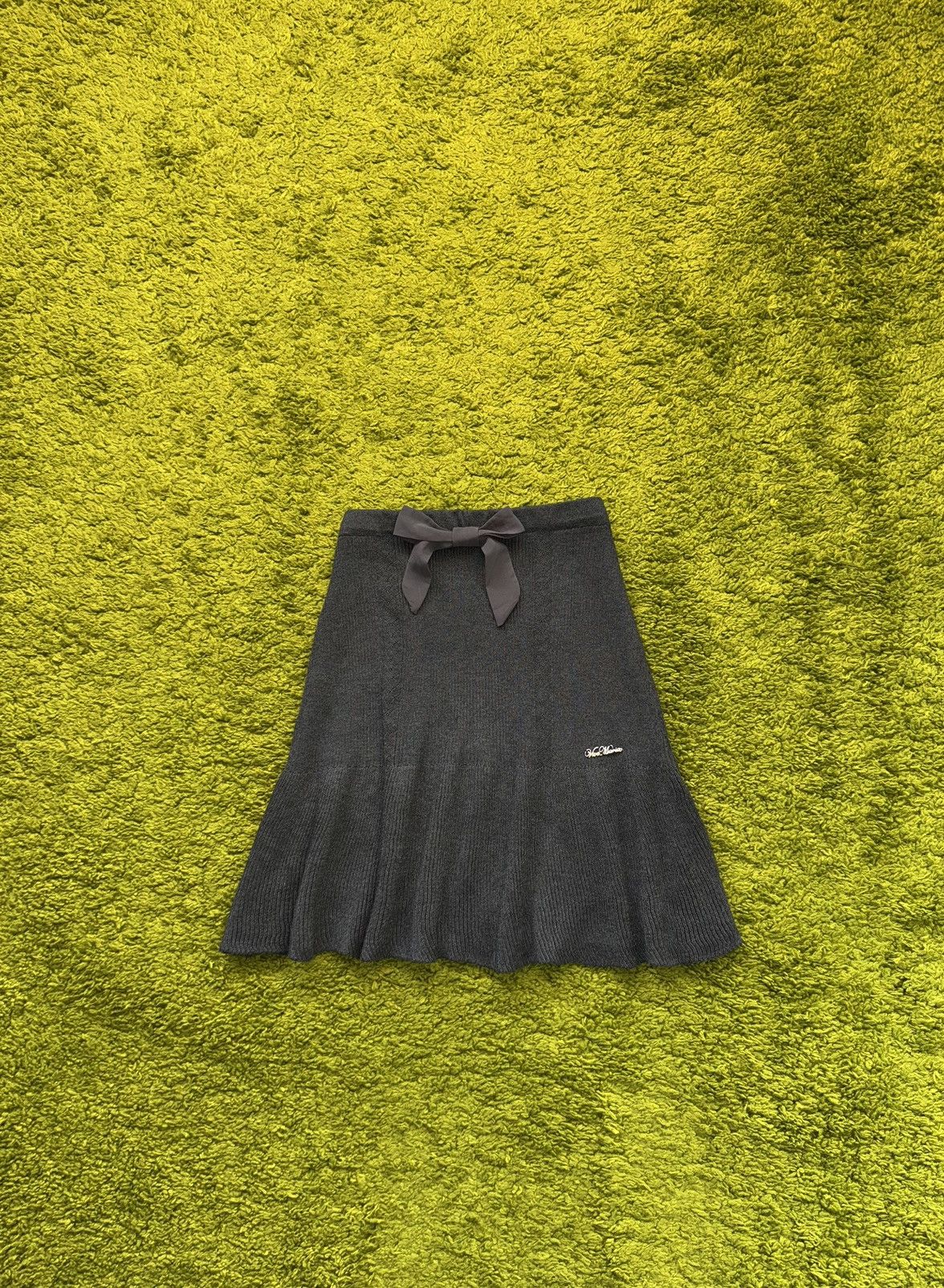 + Vive Maria + avant garde ribbed knit skirt Y2K