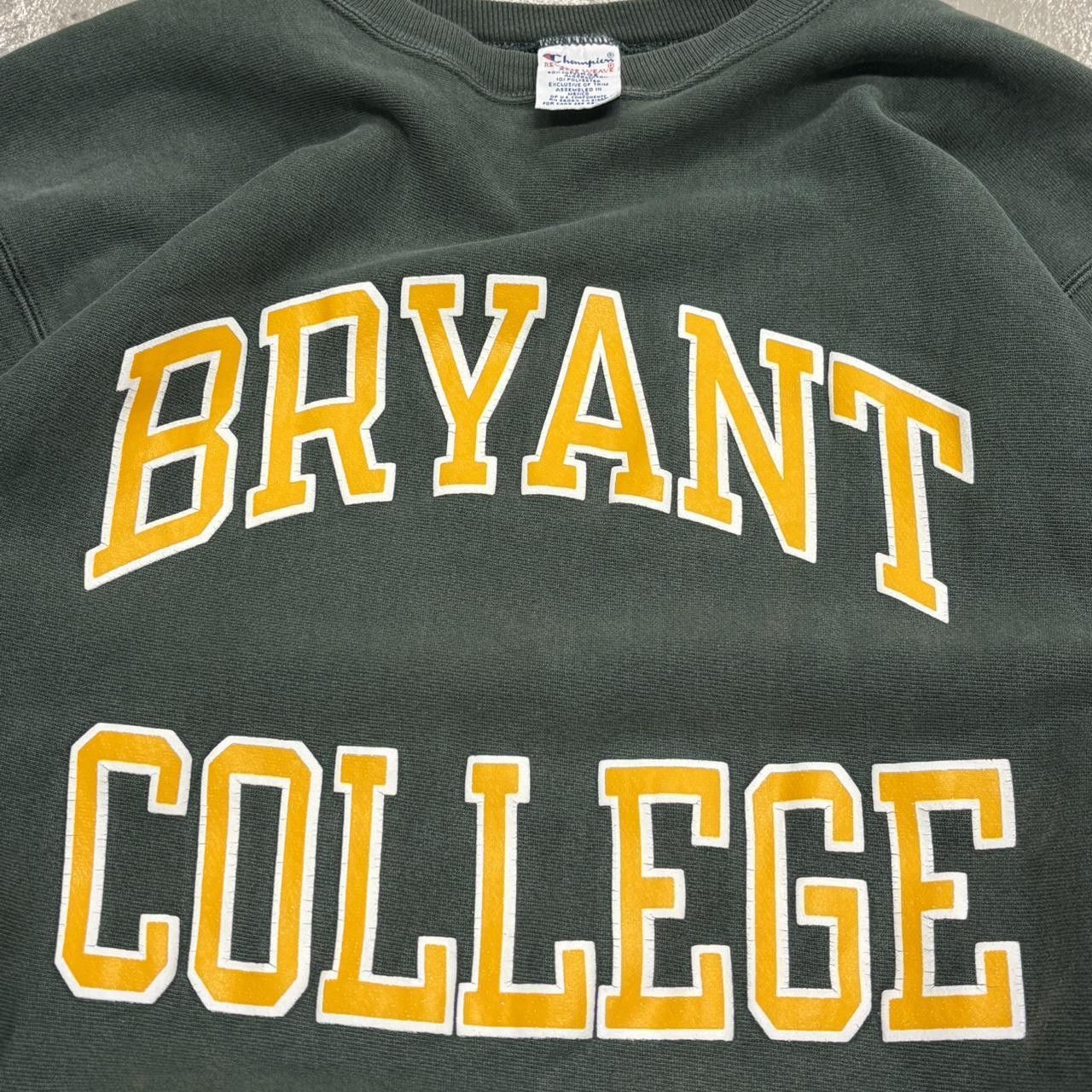Champion Vintage Bryant College Reverse Weave Champion Sweatshirt Size US XL / EU 56 / 4 - 4 Thumbnail