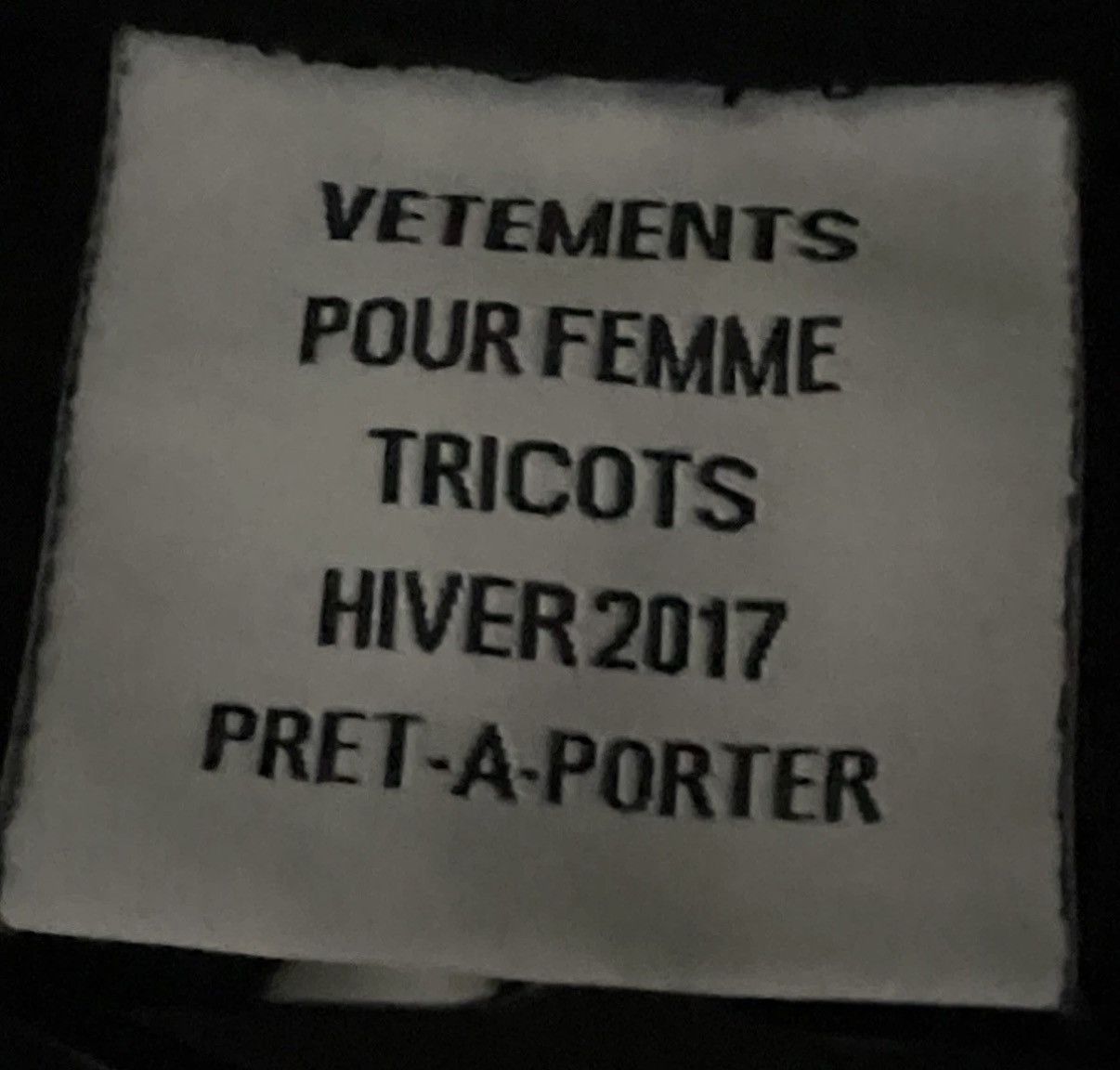 Vetements AW17 Vetements Femme "Total Fucking Darkness" Hoodie Size S / US 4 / IT 40 - 11 Thumbnail