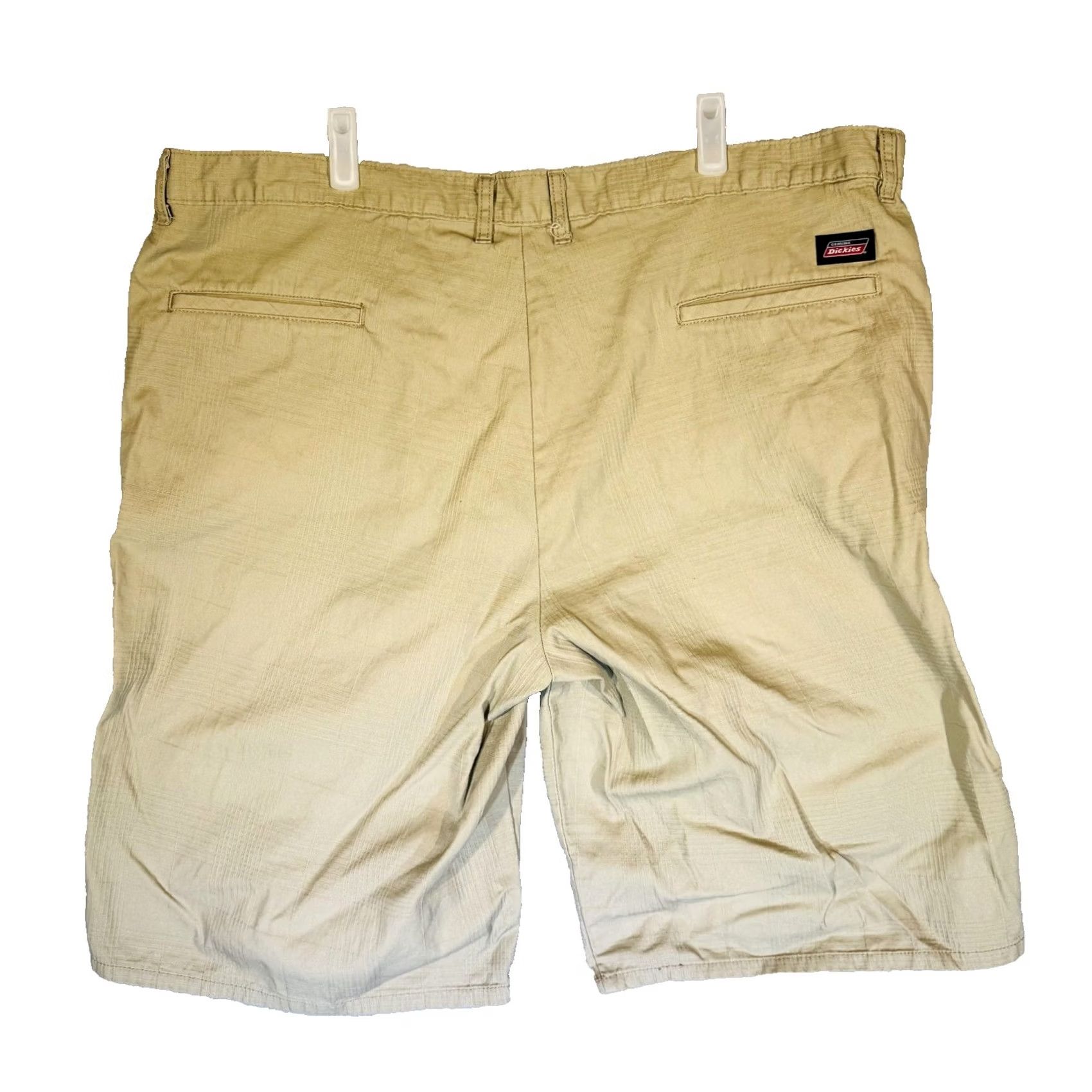 Dickies Dickies Shorts Mens 44 Beige Cargo Relaxed Fit Canvas 12 Inseam Pockets Zip Mens Size US 44 / EU 60 - 6 Thumbnail
