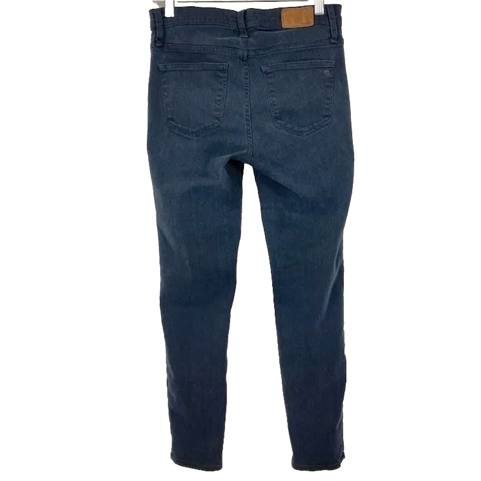 Madewell Madewell Lumar Black Ankle Mid Rise Skinny Jeans Size 25 9” Size 25" / US 0 / IT 36 - 3 Thumbnail
