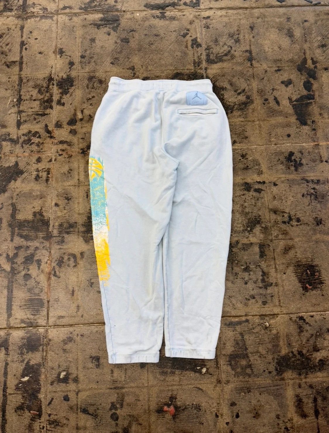 Jordan Brand × Union LA Union Jordan Blue Sweatpants Size US 33 - 2 Thumbnail