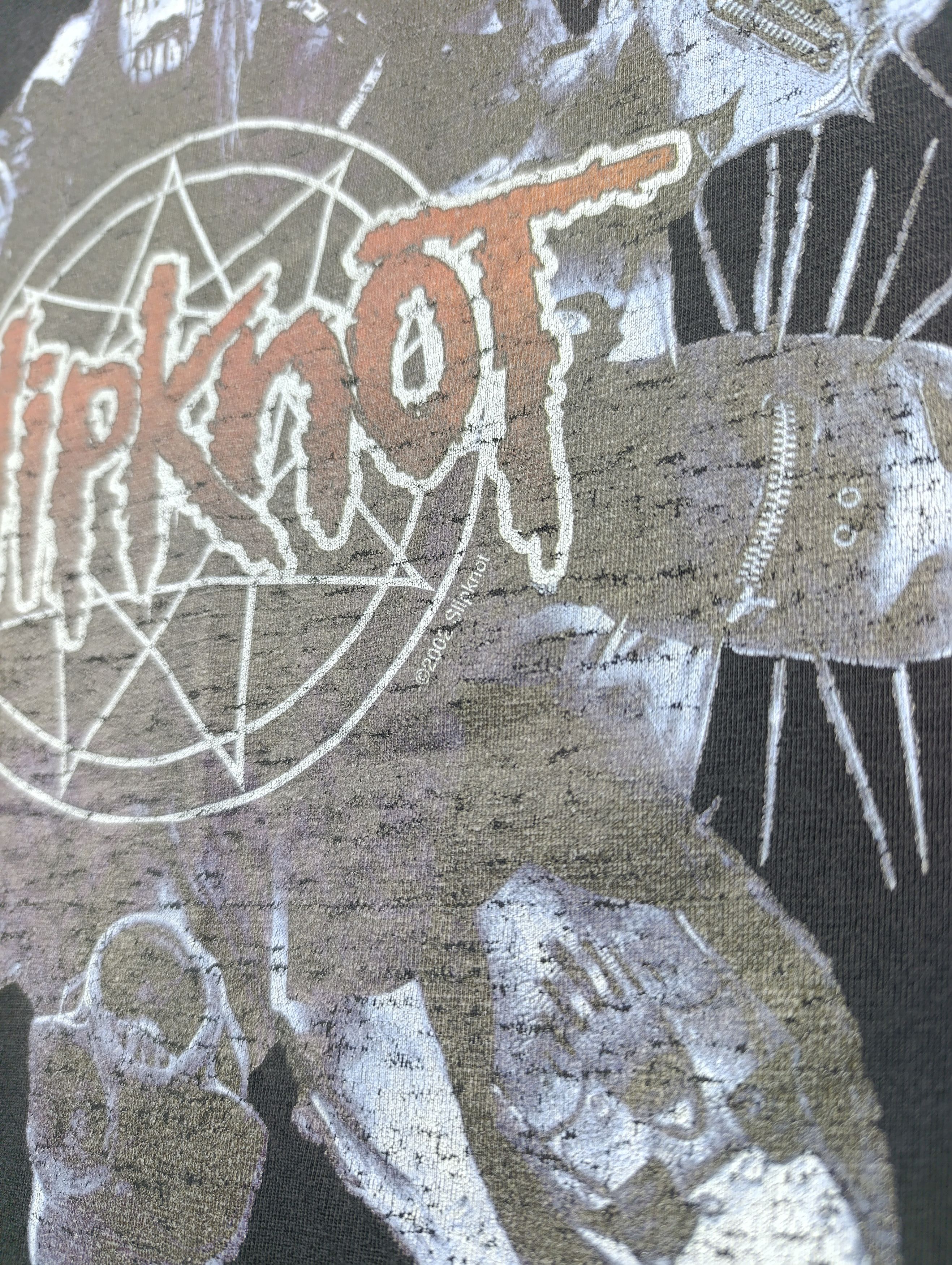 Slipknot SLIPKNOT 2002 SUPER COTTON VINTAGE SHIRT MERCH Size US L / EU 52-54 / 3 - 2 Thumbnail
