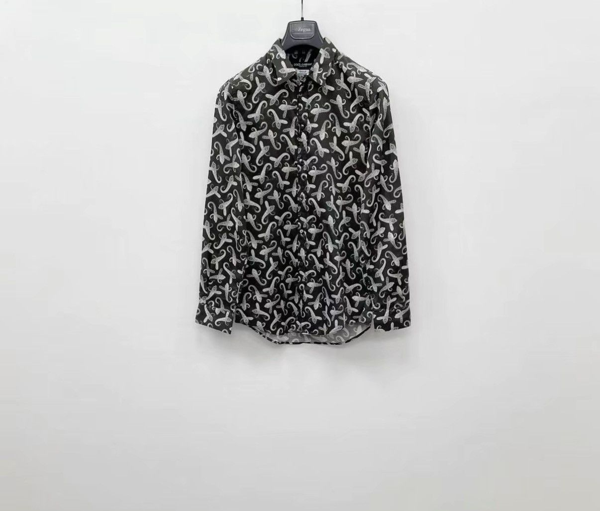 Dolce & Gabbana Dolce & Gabbana 100% Cotton Long Sleeve Shirt J30 Size US M / EU 48-50 / 2 - 1 Thumbnail