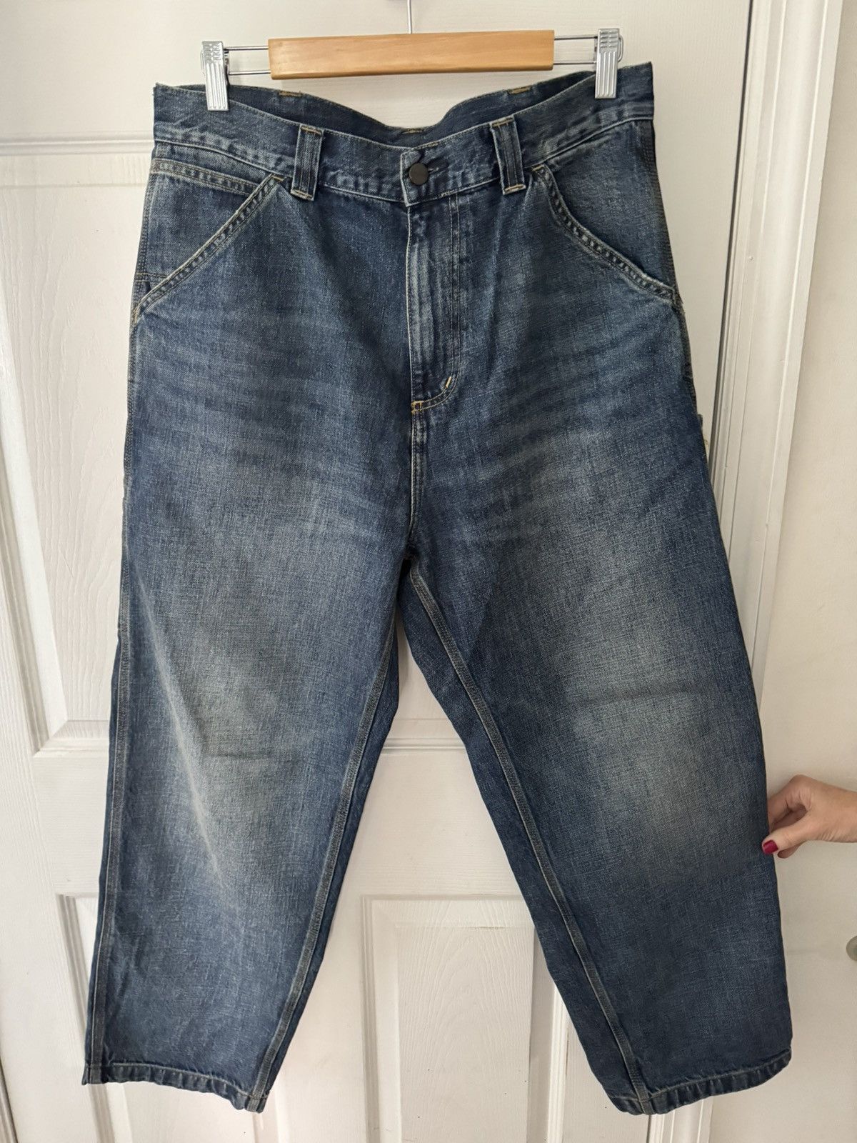 Carhartt Carhartt Worker Pants Selvedge denim Size US 32 / EU 48 - 1 Thumbnail