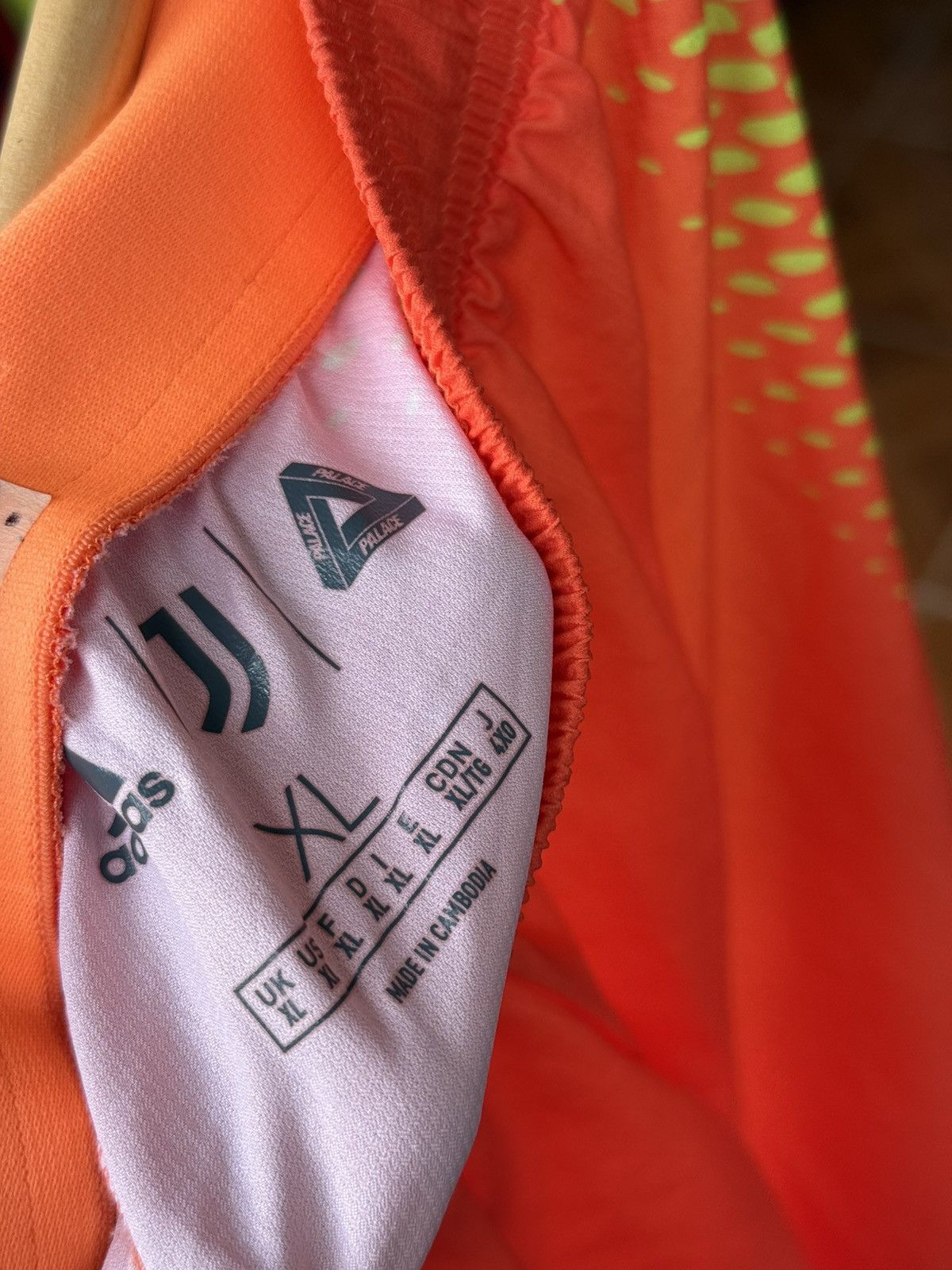 Adidas × Palace Palace x Adidas x Juventus Home Shorts (2019/20) - Rare XL Size US 36 / EU 52 - 2 Thumbnail