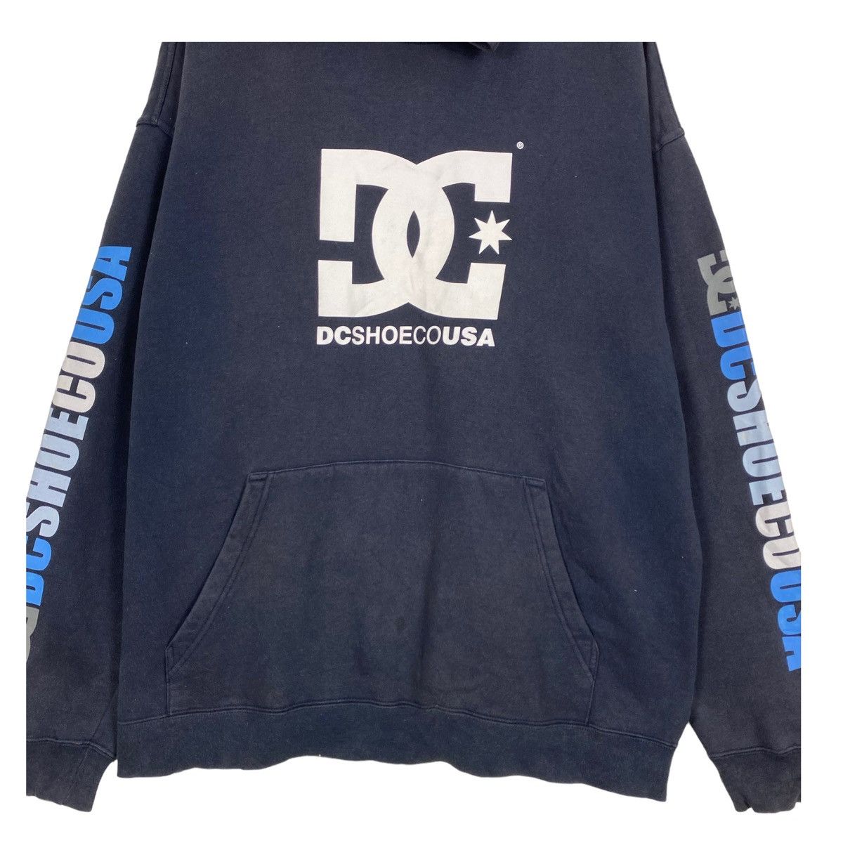 DC 💥VINTAGE DCSHOECOUSA HOODIE PULLOVER SWEATER Size US L / EU 52-54 / 3 - 5 Thumbnail