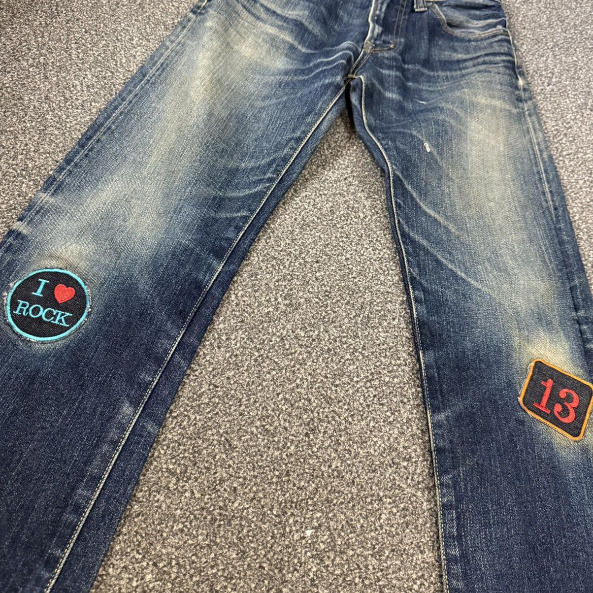Undercover × Uniqlo 🇯🇵🔥 Vintage 90s Japanese Selvedge UJ Denim Uniqlo Size US 29 - 3 Thumbnail