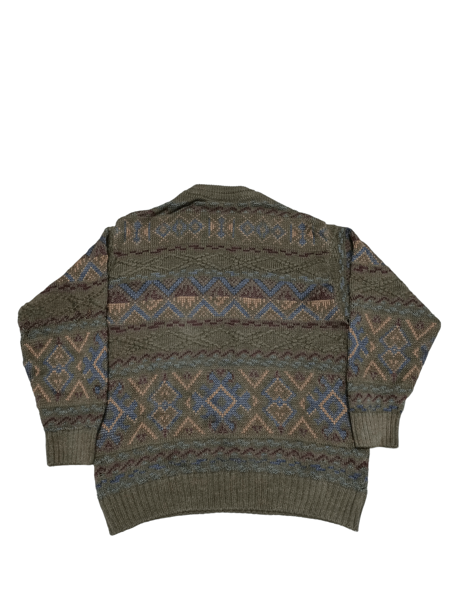 Marks & Spencer WOOL 90 OVERSIZE MARKSPENCER MADE IN UK OLDMONEY SWEATER Y2K Size US M / EU 48-50 / 2 - 2 Thumbnail