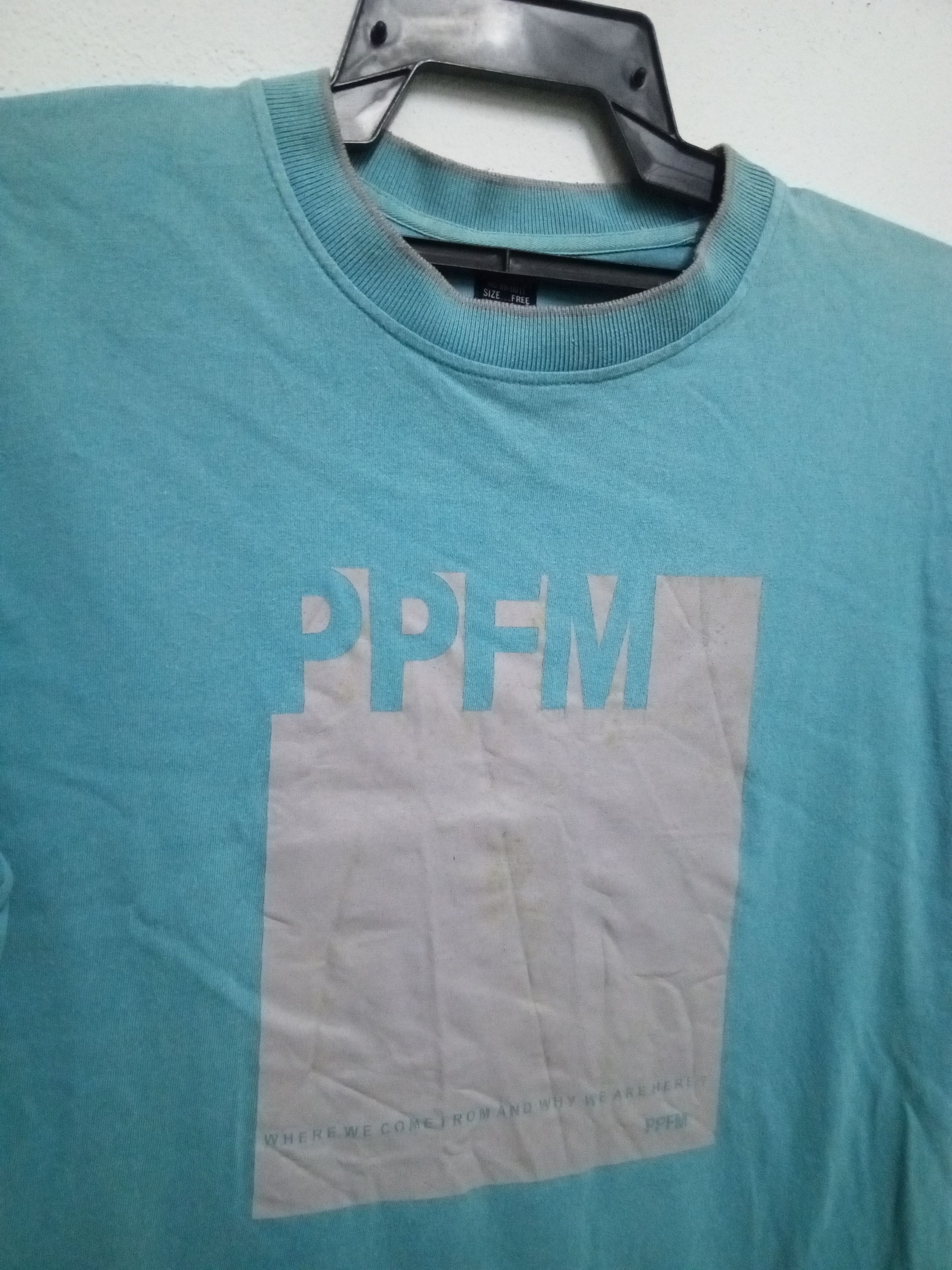 PPFM PPFM BLUE TSHIRT RARE Size US M / EU 48-50 / 2 - 5 Thumbnail