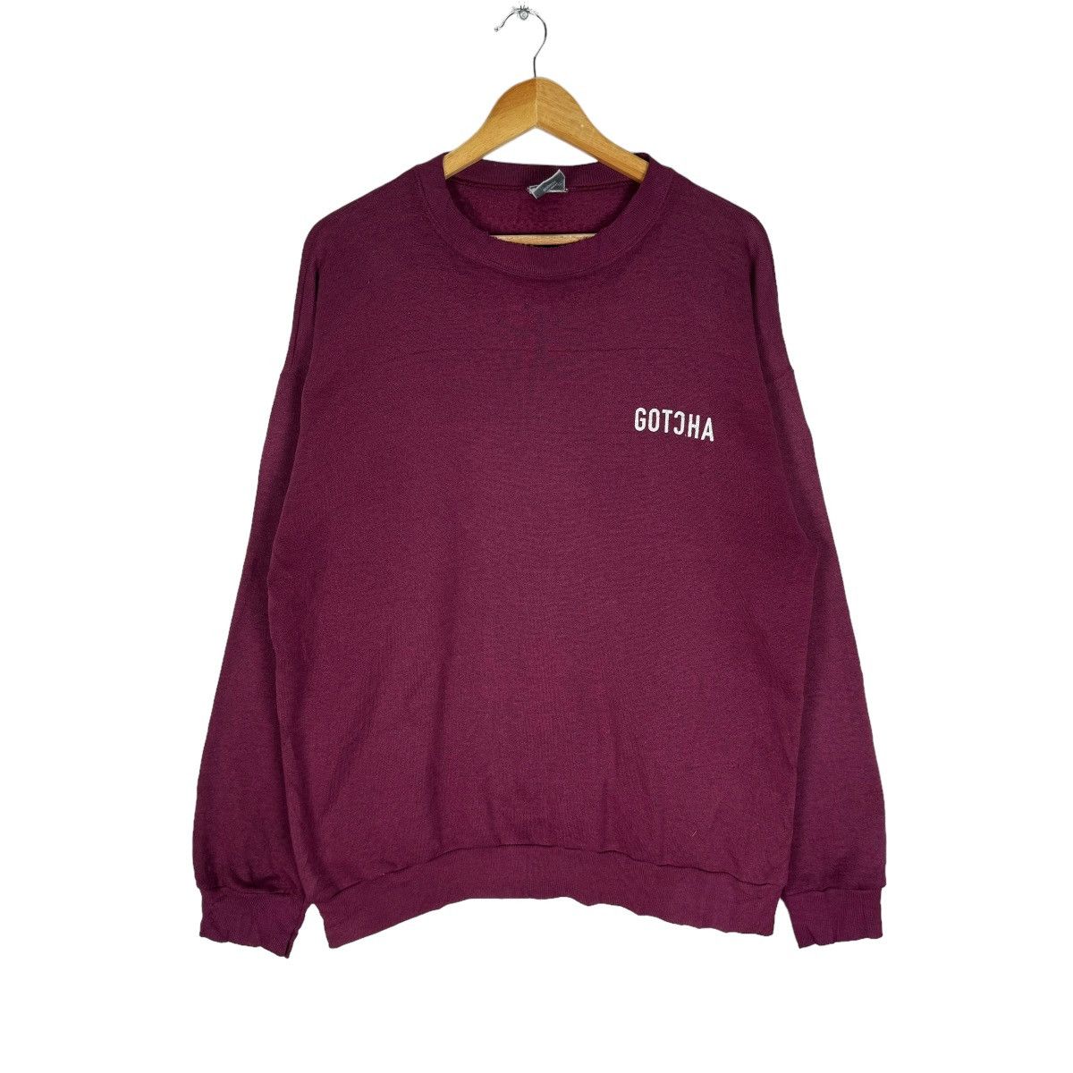 Gotcha × Vintage ❄️VTG 90s GOTCHA SURF SWEATSHIRT CREWNECK Size US L / EU 52-54 / 3 - 2 Thumbnail