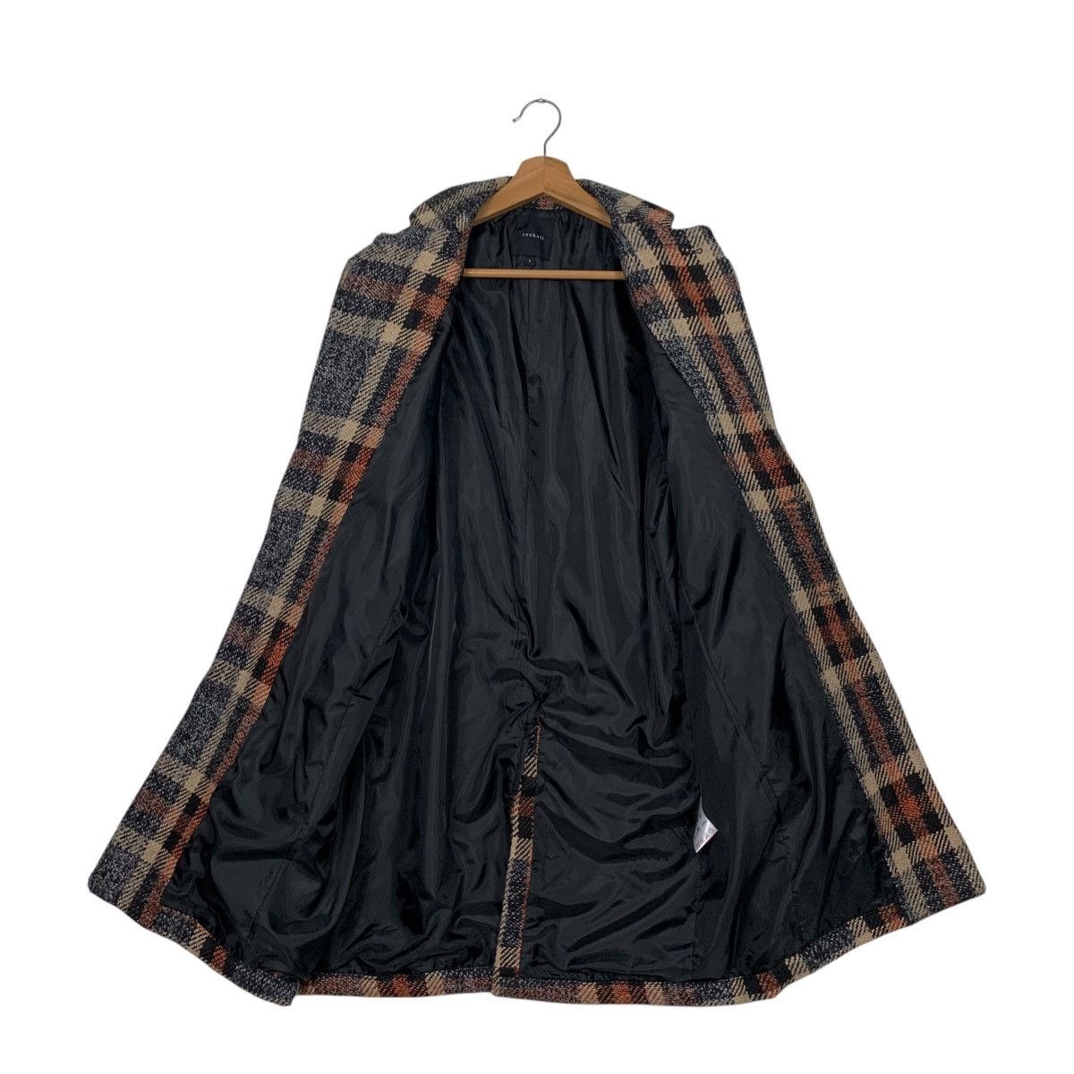 Japanese Brand ROSHELL Tartan Tweed Formal Jacket Blazer #2482-C111 Size L / US 10 / IT 46 - 11 Thumbnail