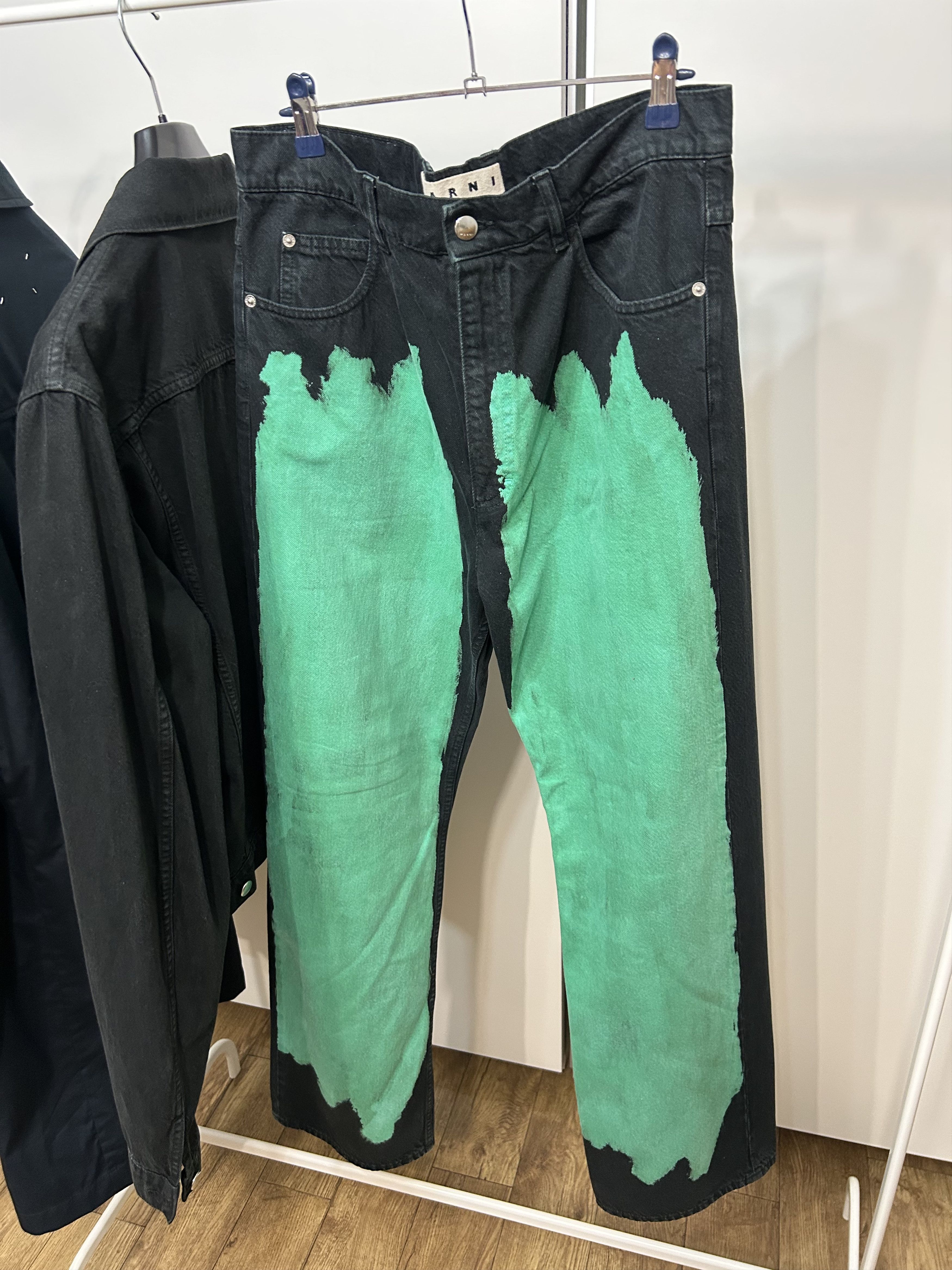 Marni MARNI Bleached Denim Pants Size US 32 / EU 48 - 2 Thumbnail