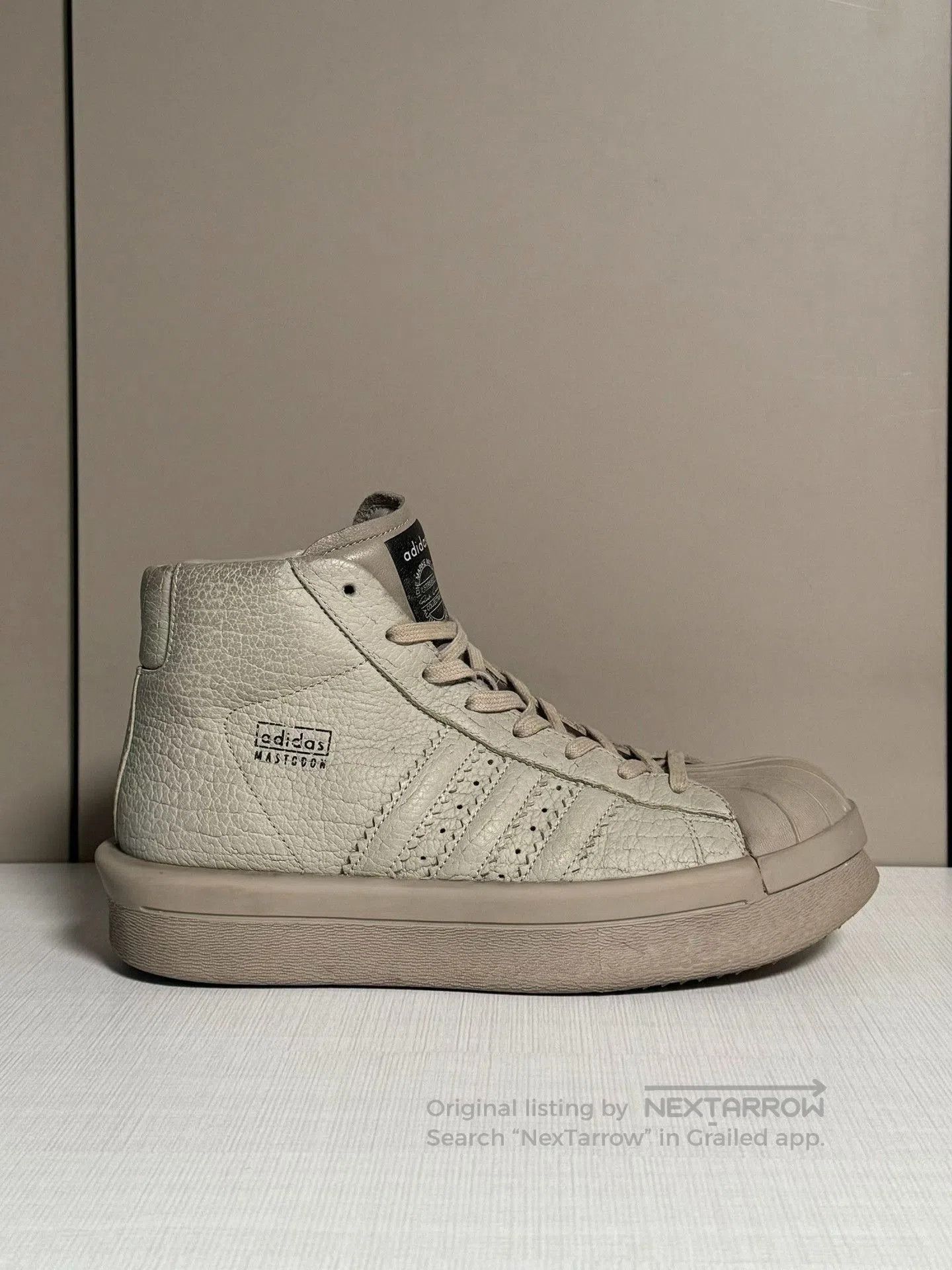 Rick Owens rick owens adidas thick sole sneakers. Size US 10 / EU 43 - 5 Thumbnail