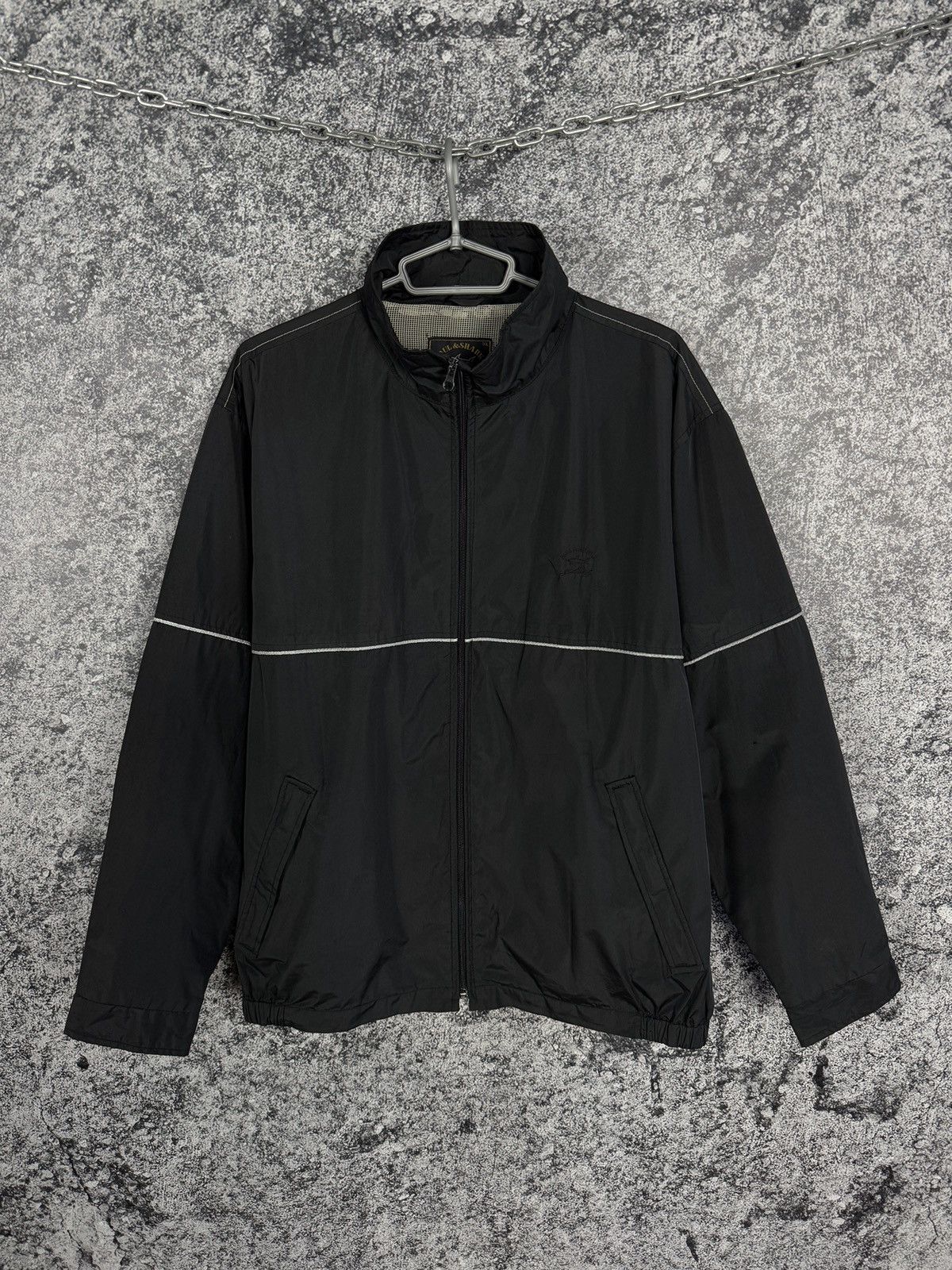 Mens Paul Shark Vintage Full Zip Jacket Size XL X-Large