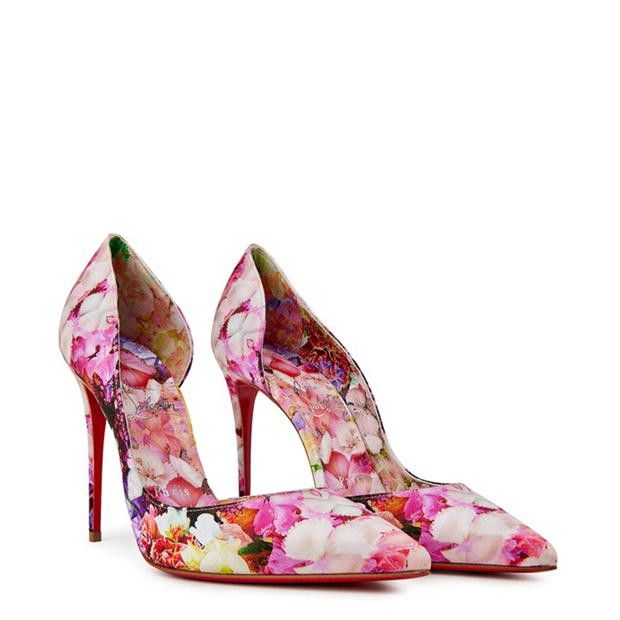 Christian Louboutin Iriza 100mm Pumps Size US 8 / IT 38 - 4 Thumbnail