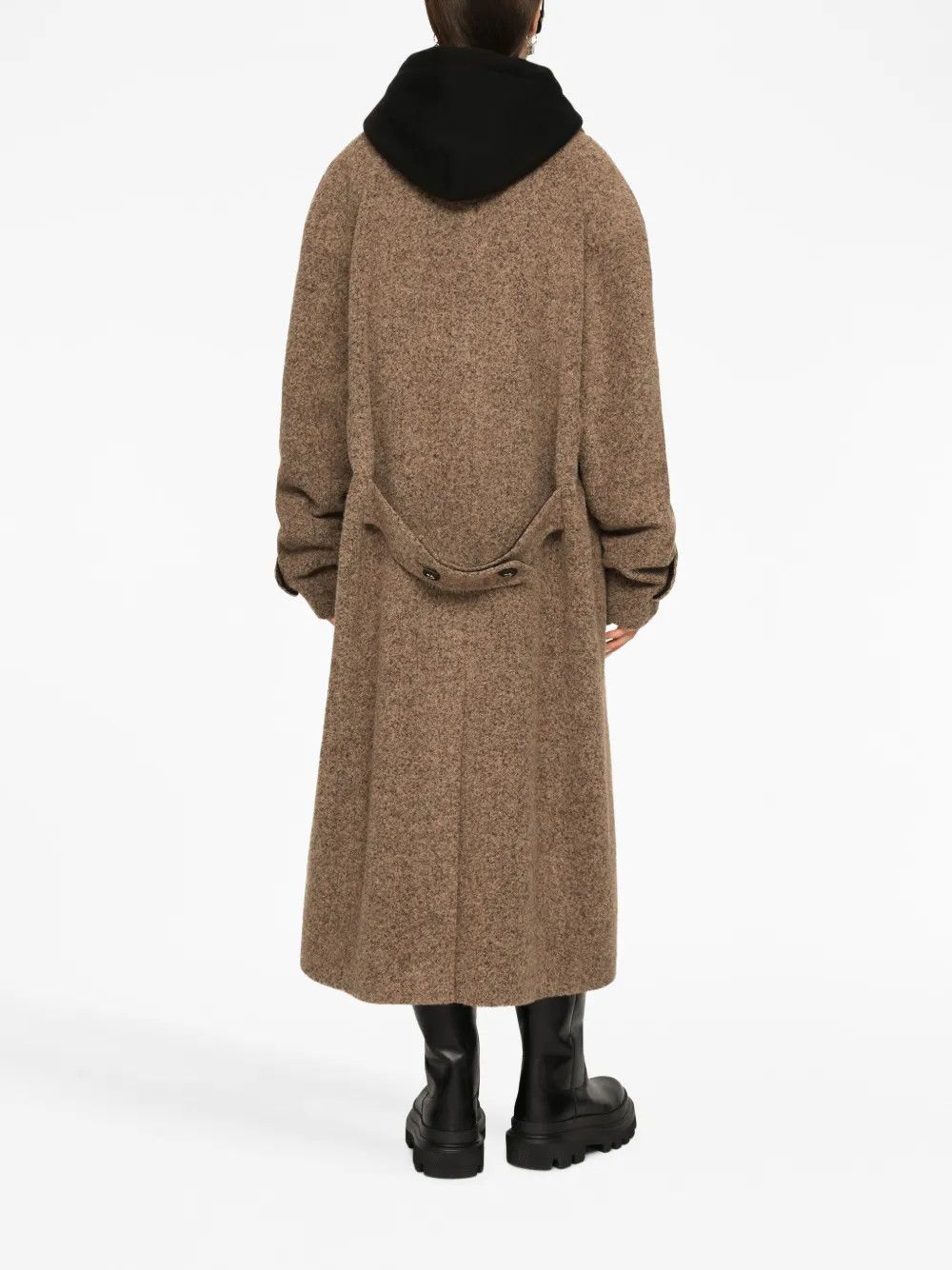 Dolce & Gabbana o1y0825 Overcoat in Brown Size S / US 4 / IT 40 - 4 Thumbnail