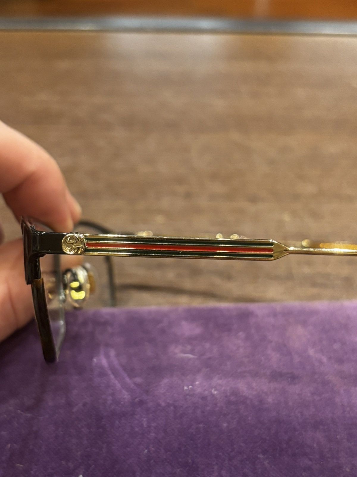 Gucci Gucci Square Frame Glasses Size ONE SIZE - 4 Thumbnail