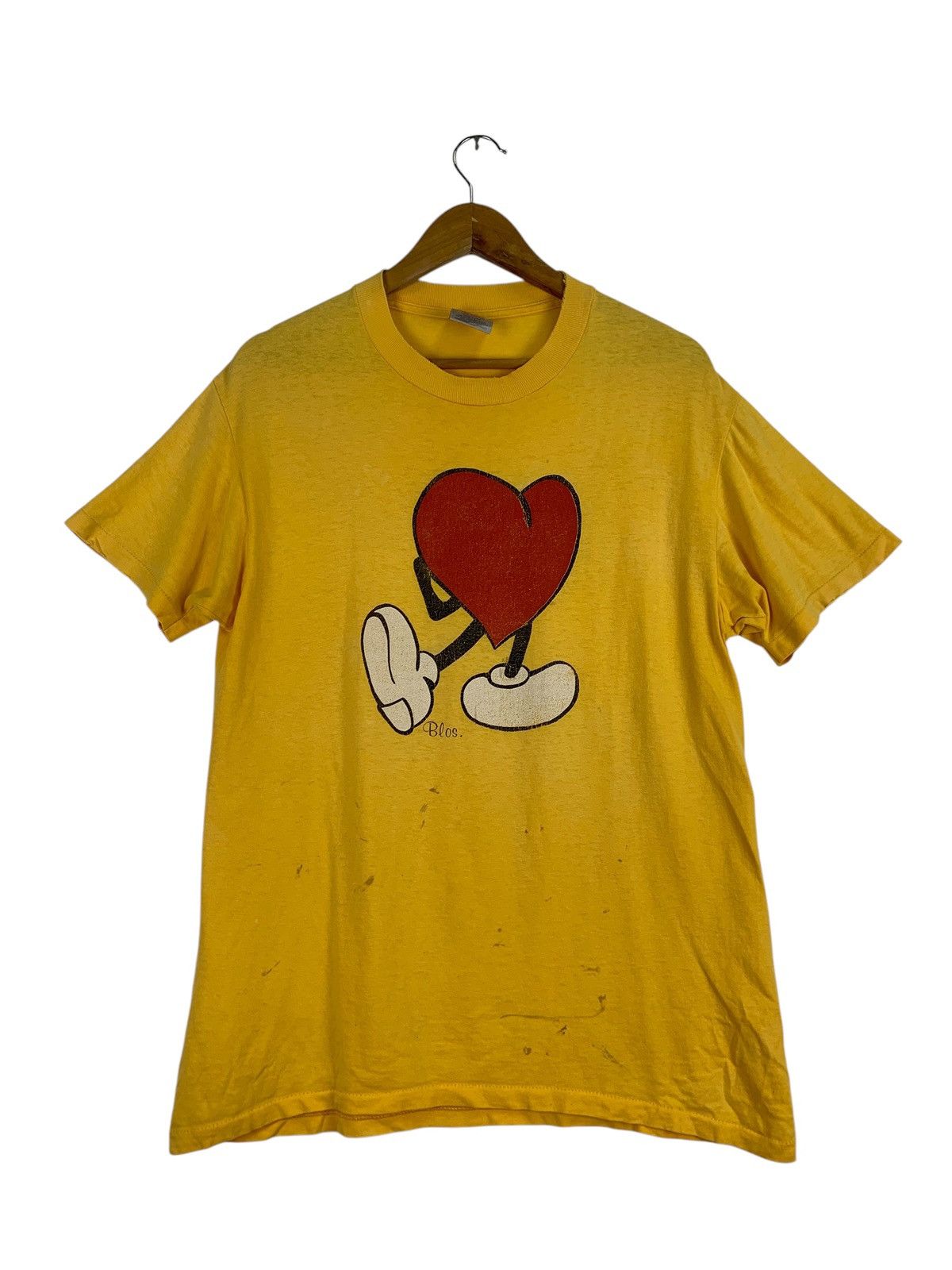 Vintage Vintage 90s Blos T-Shirt Size US M / EU 48-50 / 2 - 1 Thumbnail