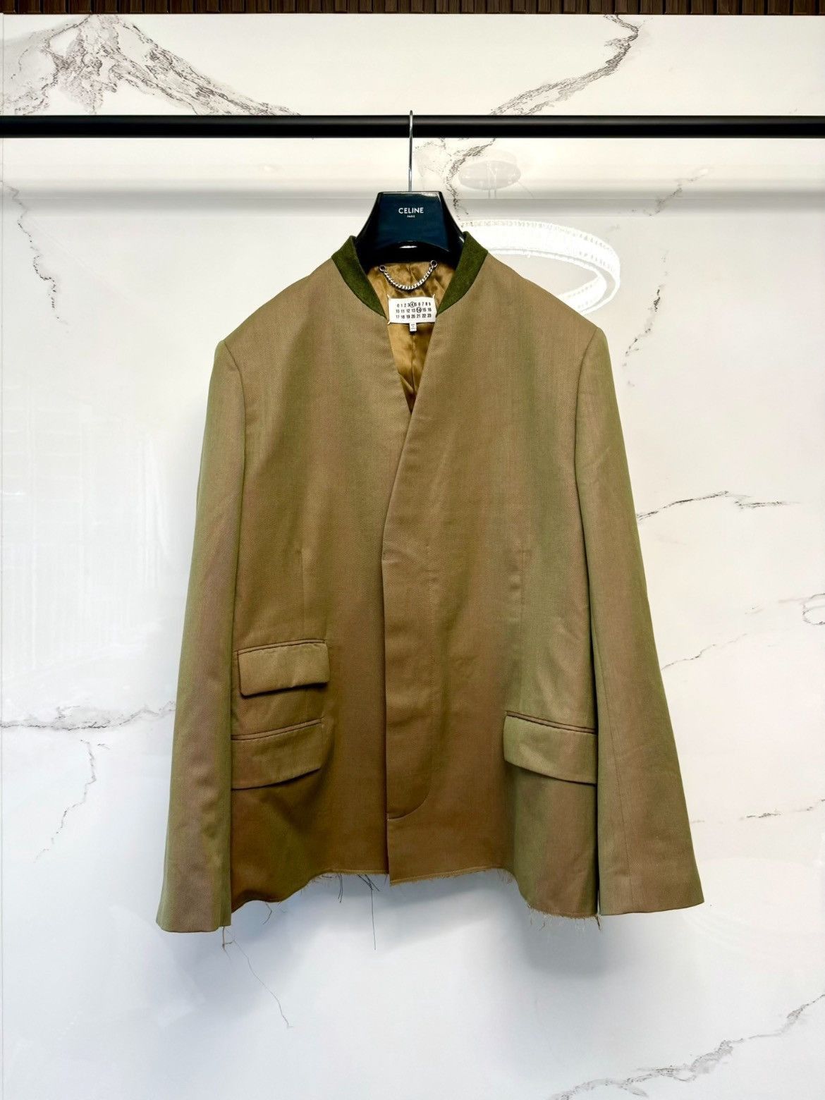 Maison Margiela Sz 48 Maison Margiela 22AW Henry Neck Jacket-2505 Size US M / EU 48-50 / 2 - 1 Thumbnail