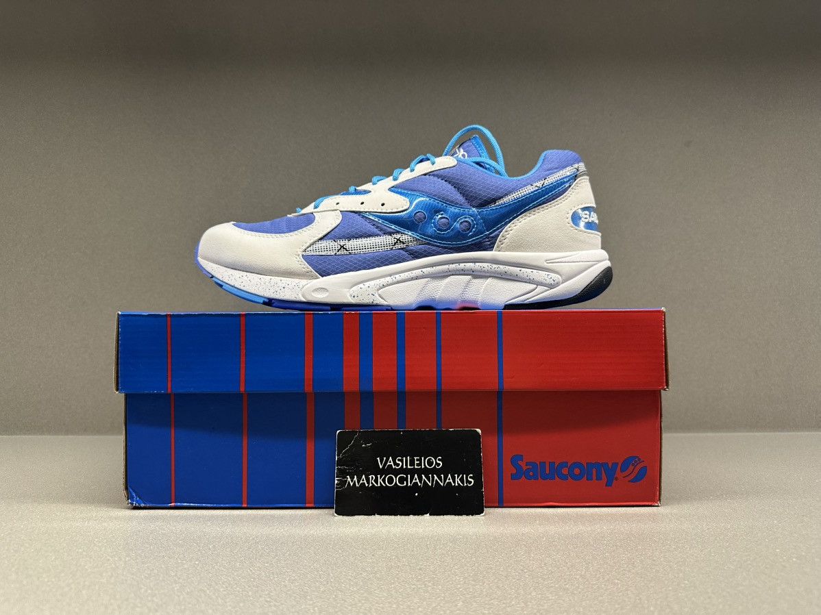 Saucony Saucony Aya White Blue Size US 10 / EU 43 - 1 Thumbnail