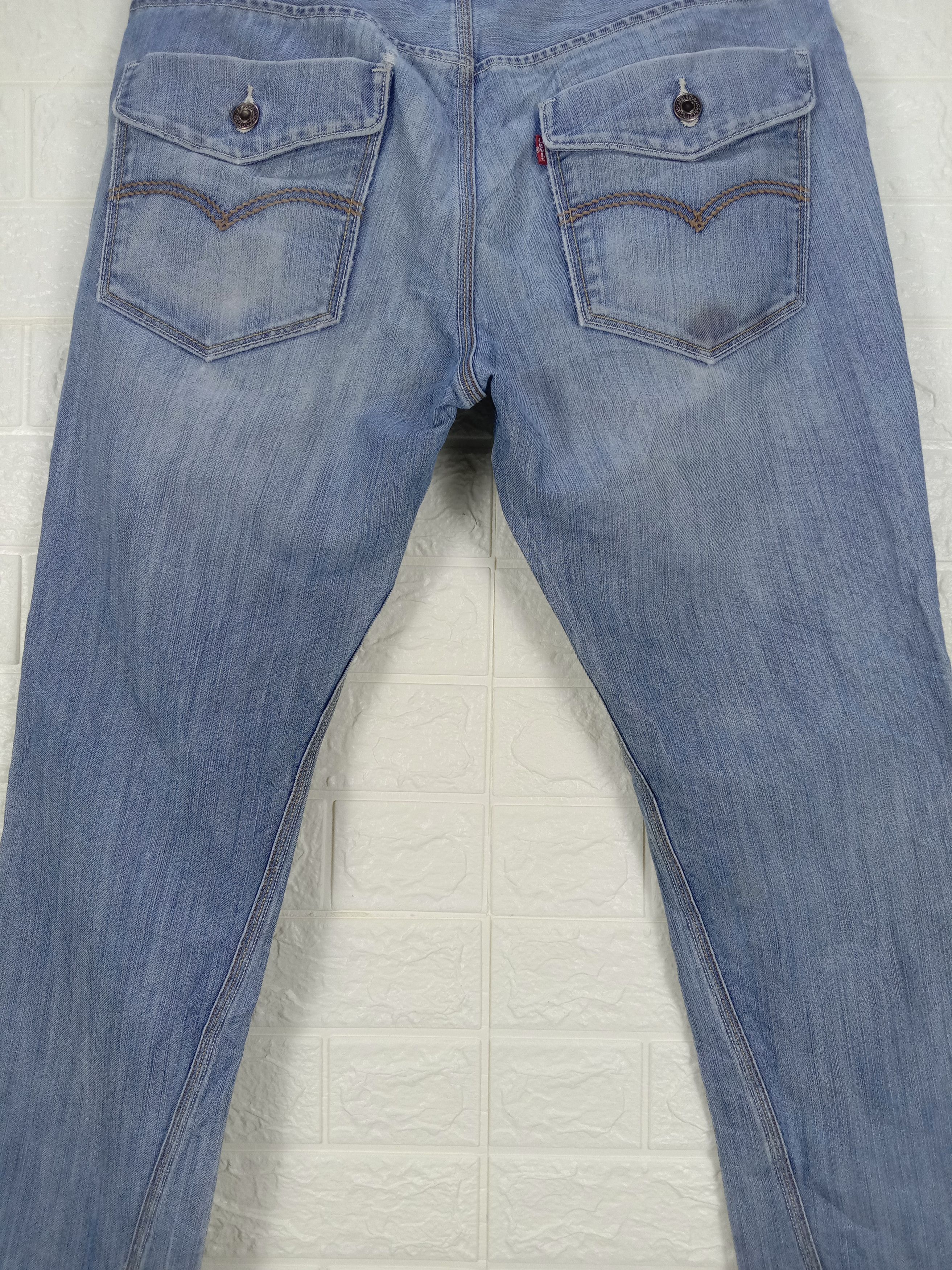 Levi's Vintage Levi's 663 Blue Wash Jeans Size 33" - 7 Thumbnail