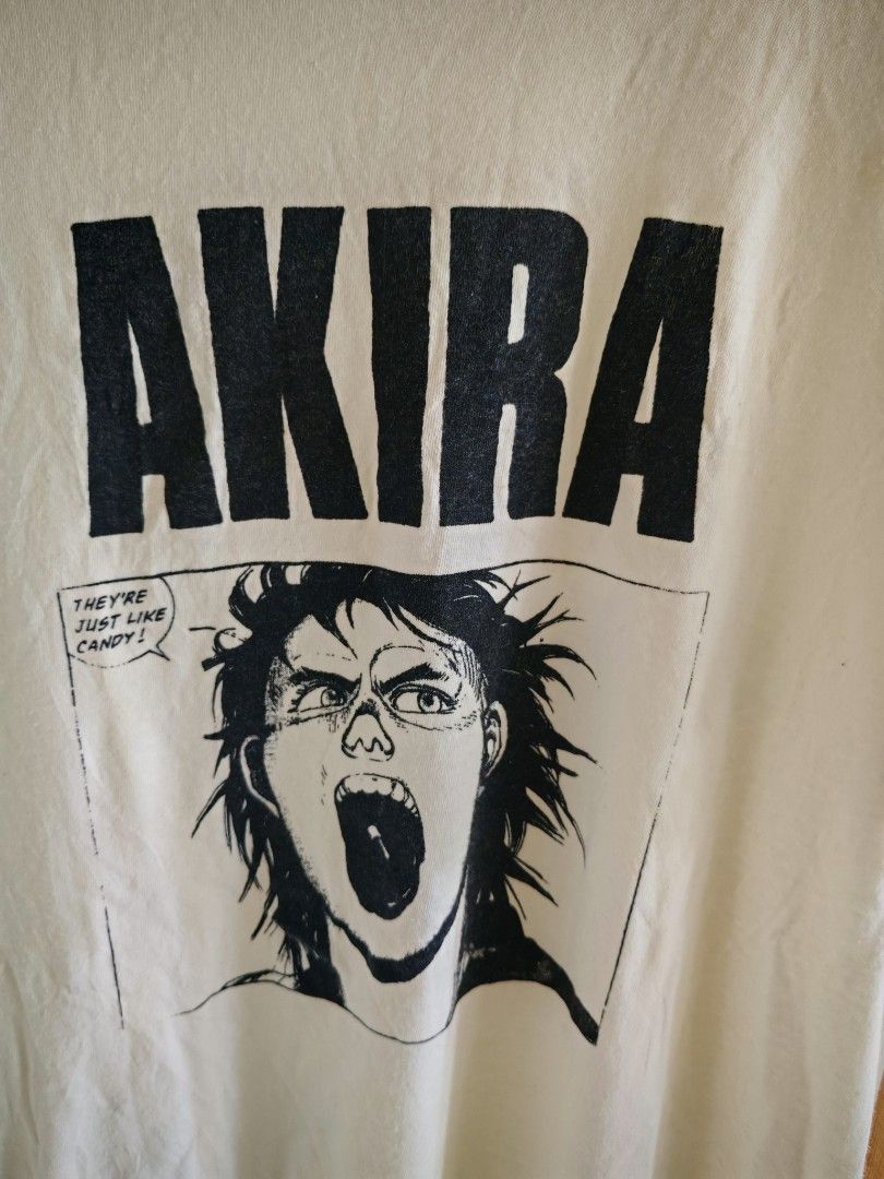Anime Akira Graphic Tee Japanese Reprint White Size L Size US L / EU 52-54 / 3 - 2 Thumbnail