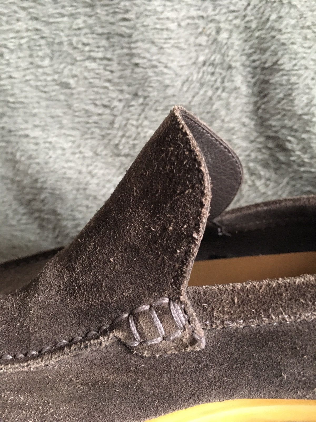Loro Piana Loro Piana Grey Brown Suede Leather Men Loafers EU 40.5 Size US 7.5 / EU 40-41 - 5 Thumbnail
