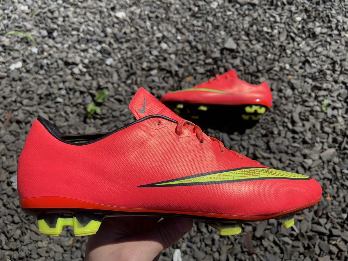 Nike NIKE MERCURIAL VELOCE II FG HYPER PUNCH 651618-690 US 11 Size US 11 / EU 44 - 3 Thumbnail