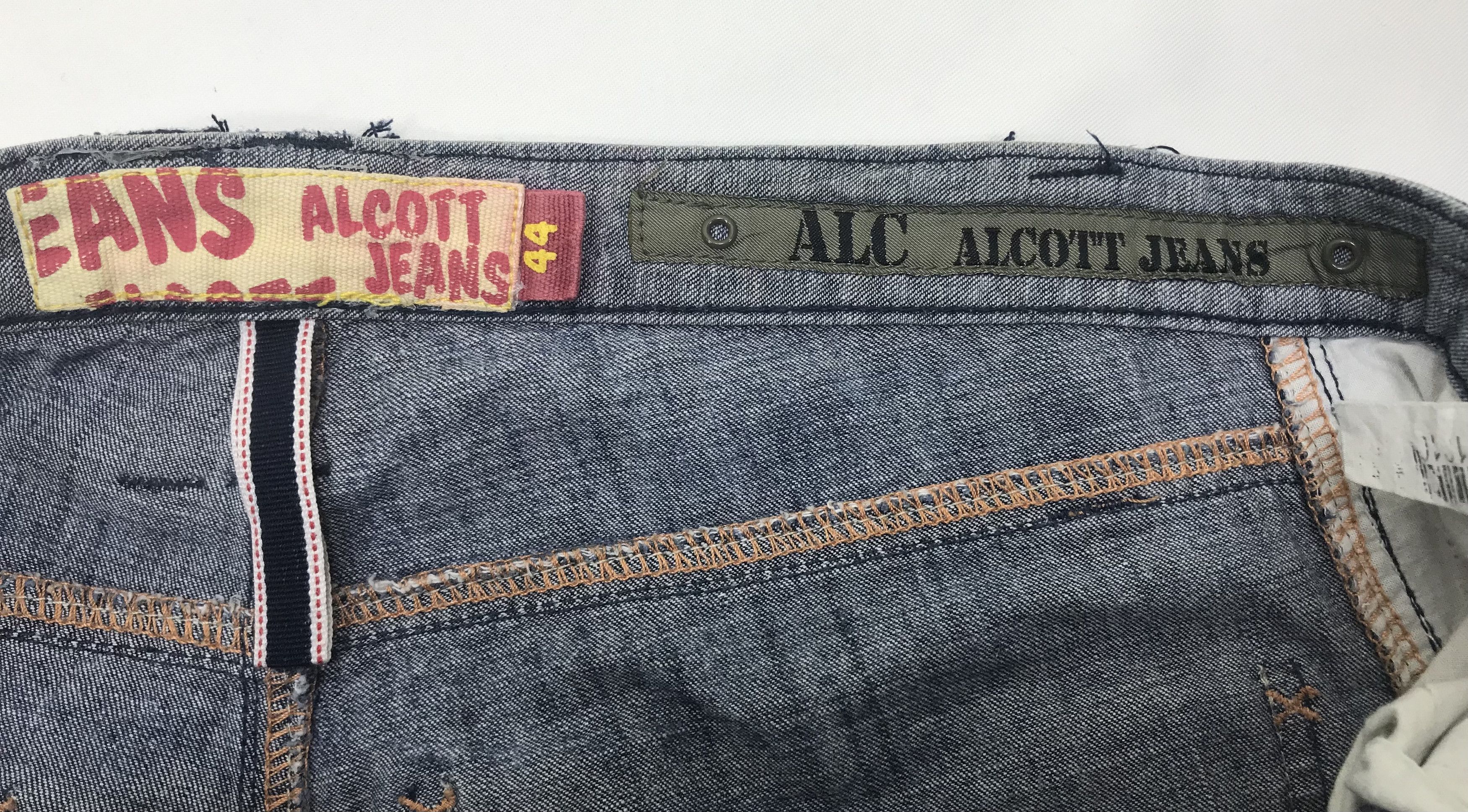 Japanese Brand Vintage Japanese Alcott Multi Pocket Cargo Baggy Jeans Size US 32 / EU 48 - 16 Thumbnail