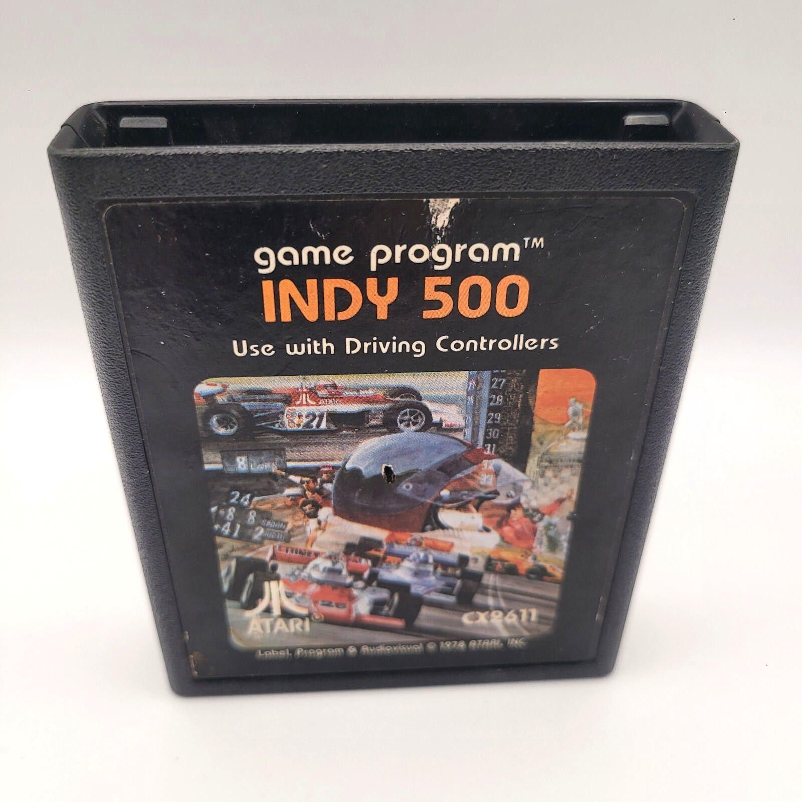 Other Indy 500 (Atari 2600, 1978) CX2611 Game Cart - Tested Size ONE SIZE - 1 Thumbnail