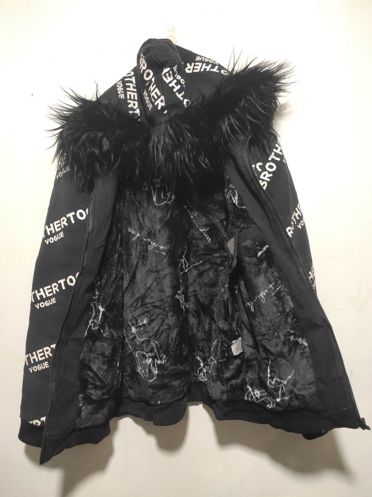 Japanese Brand Pinke Brothertoo zip Fur hoodie Size US M / EU 48-50 / 2 - 11 Thumbnail