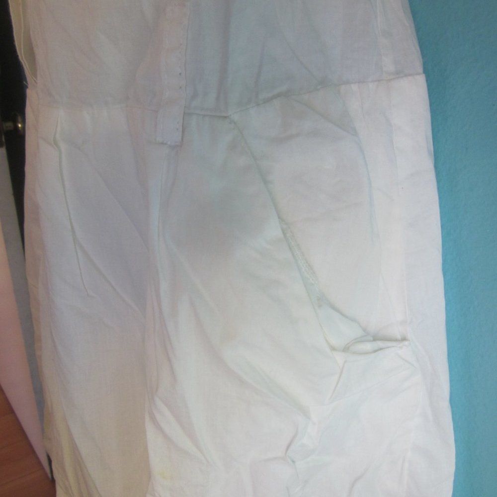 New Look Good Look Paris White Cotton Dress NWT Size M Size M / US 6-8 / IT 42-44 - 11 Thumbnail