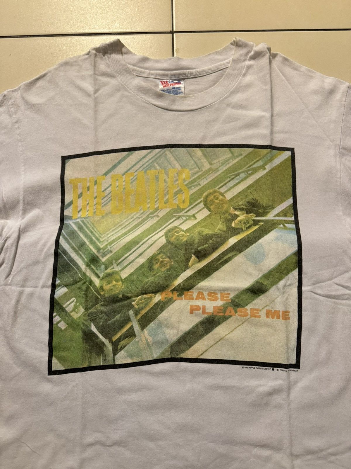 Band Tees × Vintage Vintage The Beatles band tee Size US L / EU 52-54 / 3 - 2 Thumbnail
