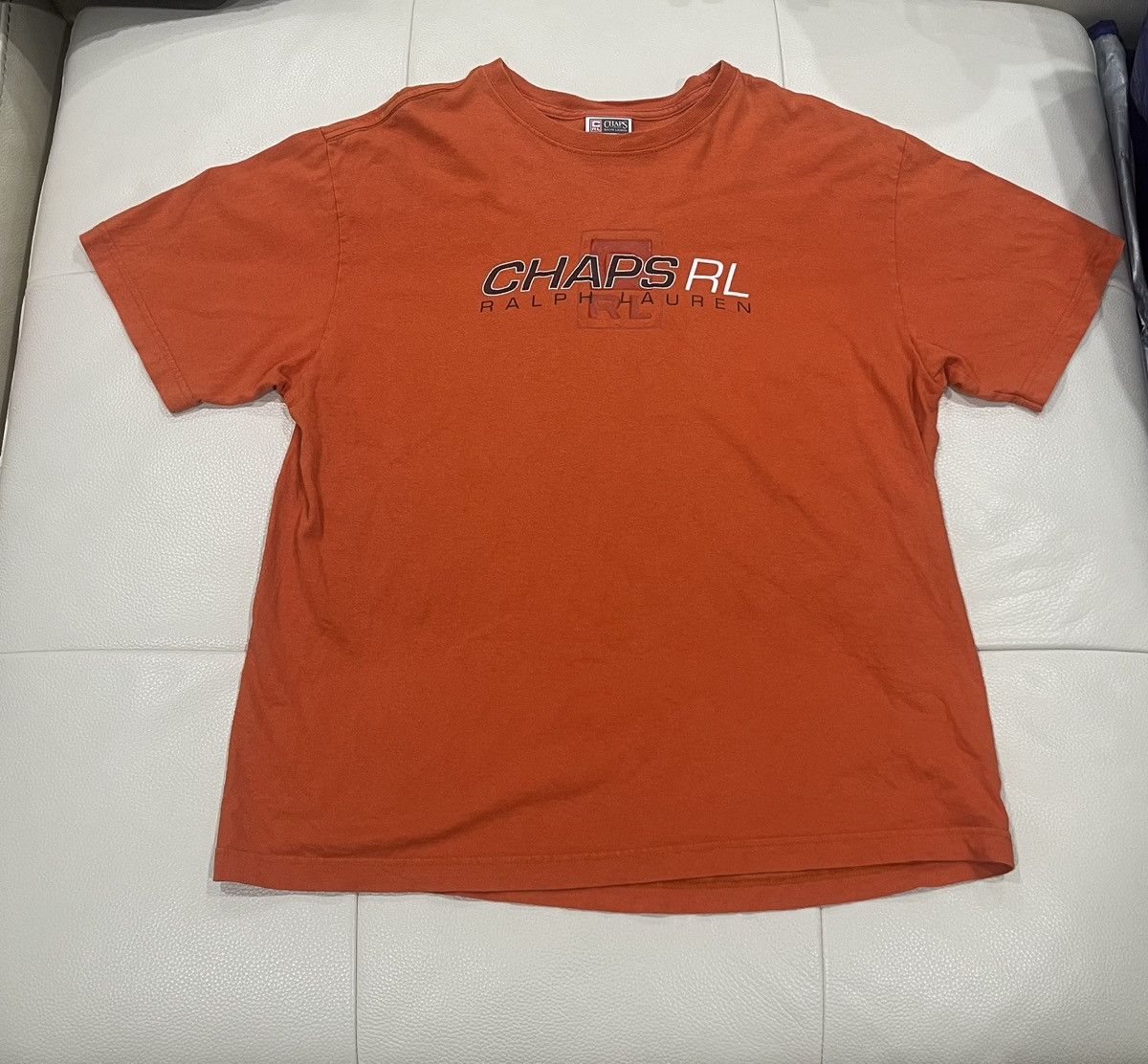Chaps Ralph Lauren Vintage Ralph Lauren Chap T-Shirt Size US L / EU 52-54 / 3 - 1 Thumbnail