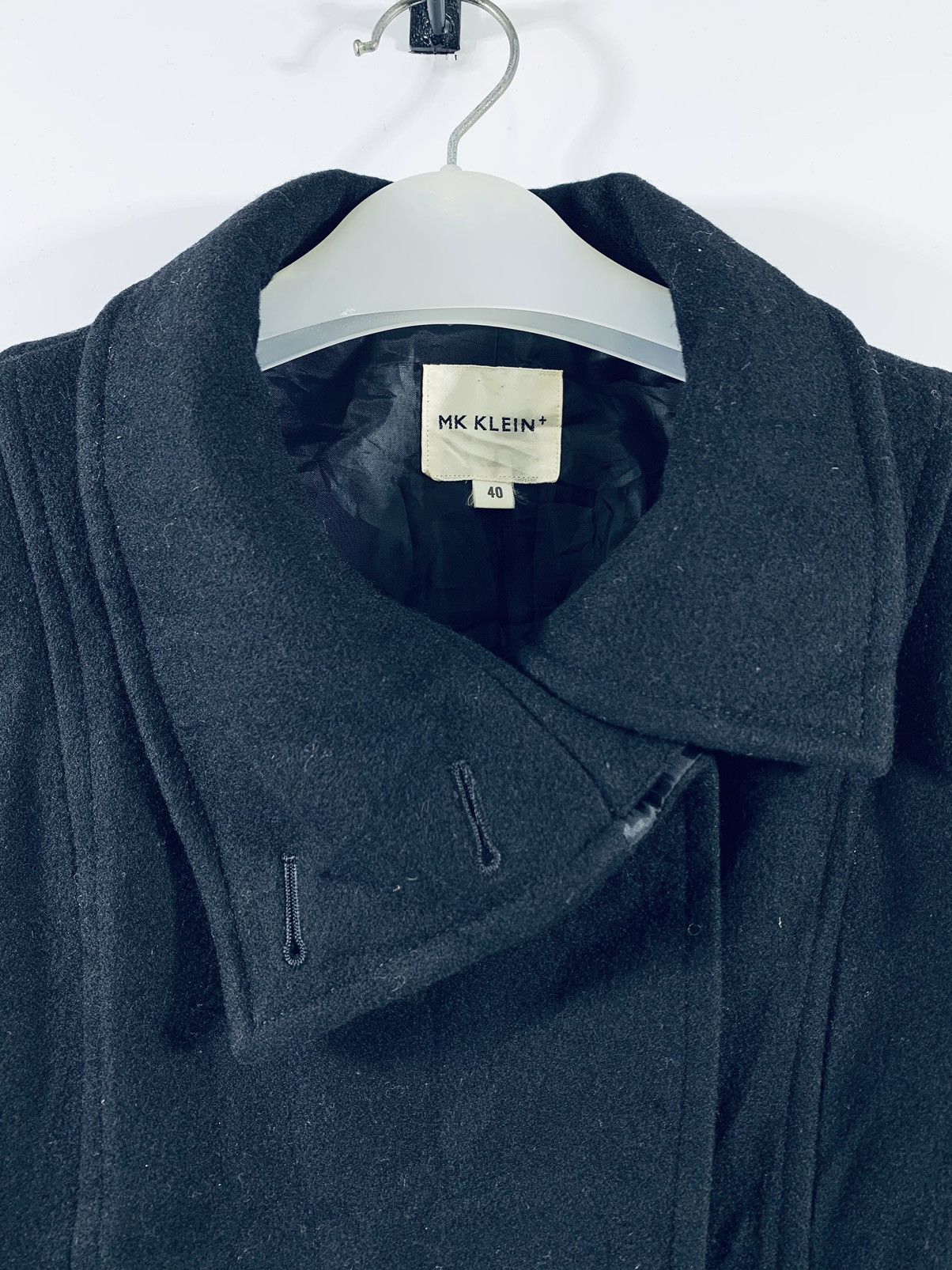 Designer × Japanese Brand × Vintage RARE‼️ MK KLEIN Wool Jacket Size S / US 4 / IT 40 - 6 Thumbnail