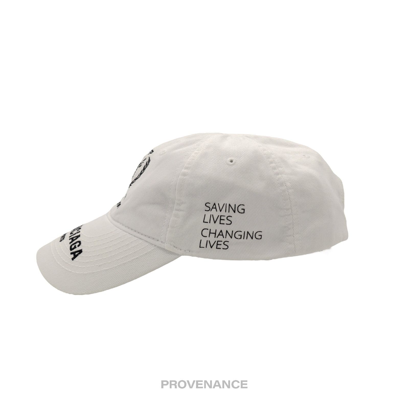 Balenciaga 🔴 Balenciaga WFP Cap - White Size ONE SIZE - 4 Thumbnail