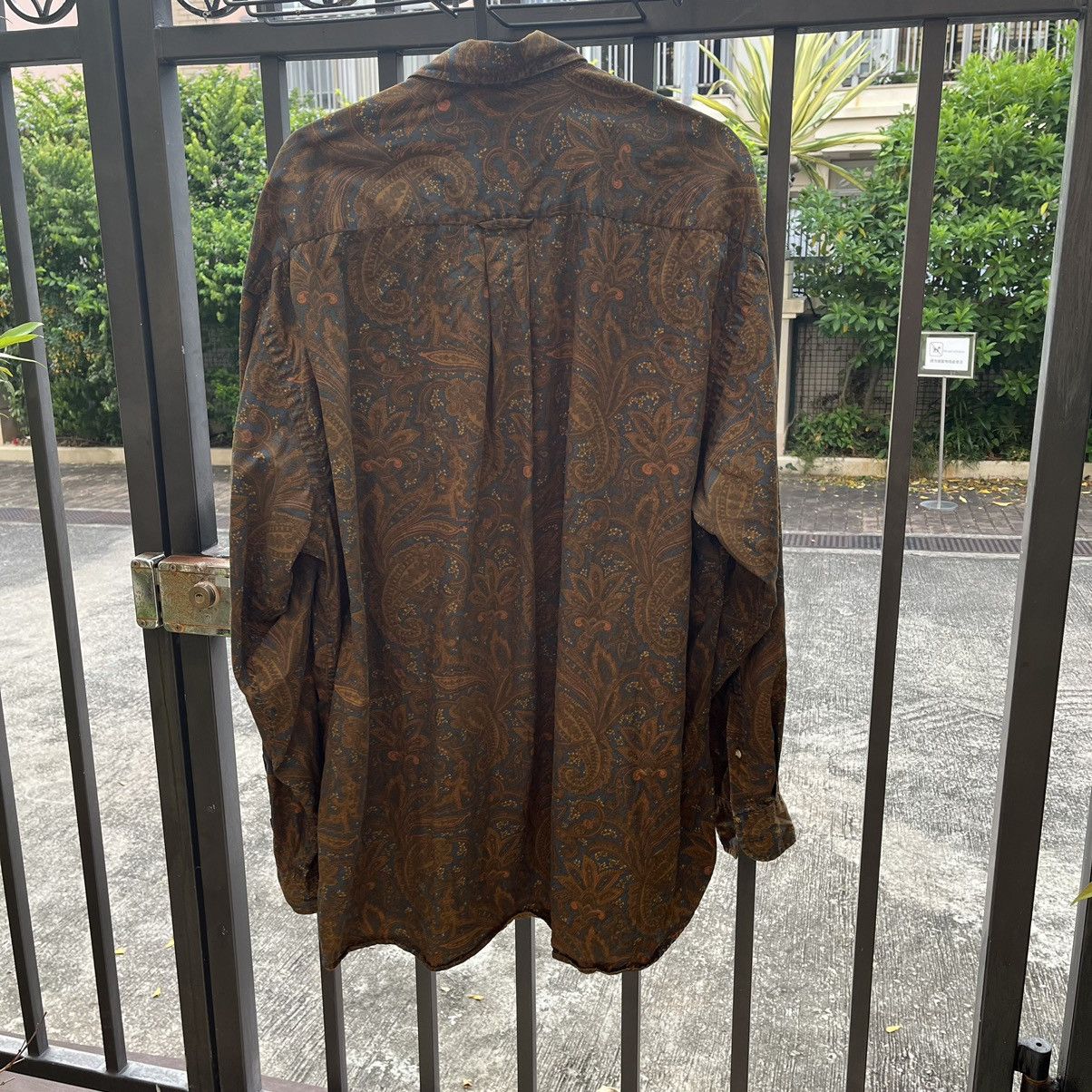 Nautica Nautica Paisley Button Down Shirt Size US L / EU 52-54 / 3 - 6 Thumbnail