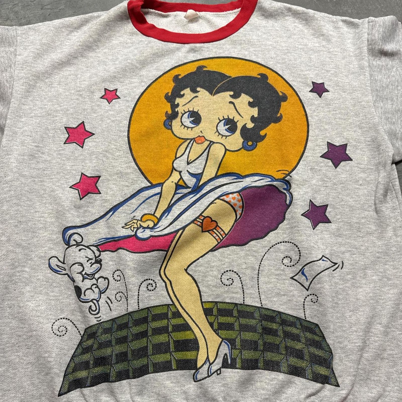 Vintage Vintage 80s Betty Boop Mega Print Double Sided Crewneck Size US L / EU 52-54 / 3 - 2 Thumbnail