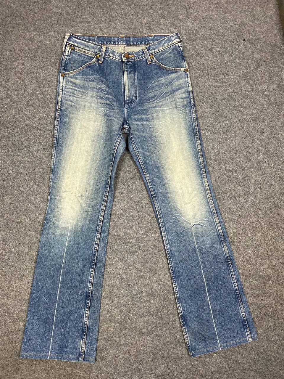 Wrangler vintage wrangler distressed denim gripper zipper Size US 32 / EU 48 - 7 Thumbnail