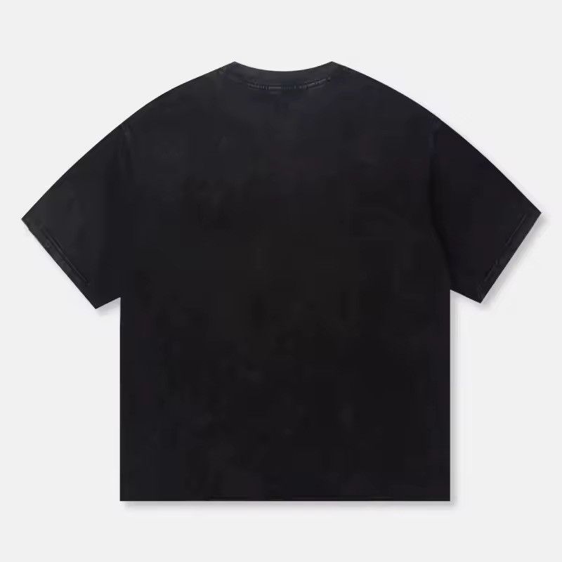 Other Design Abstract Graphic Washed T Shirt y2k Size US L / EU 52-54 / 3 - 2 Thumbnail