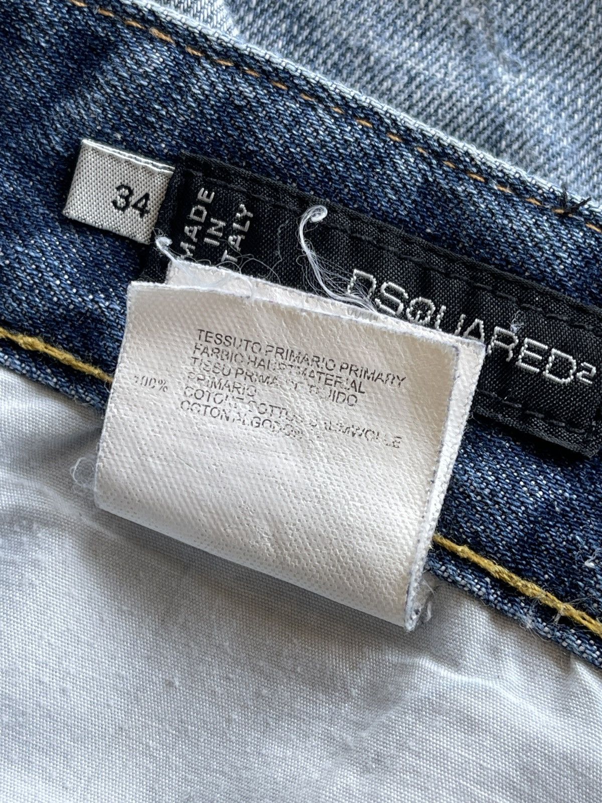 Dsquared2 Dsquared2 Distressed Denim Size US 34 / EU 50 - 18 Thumbnail